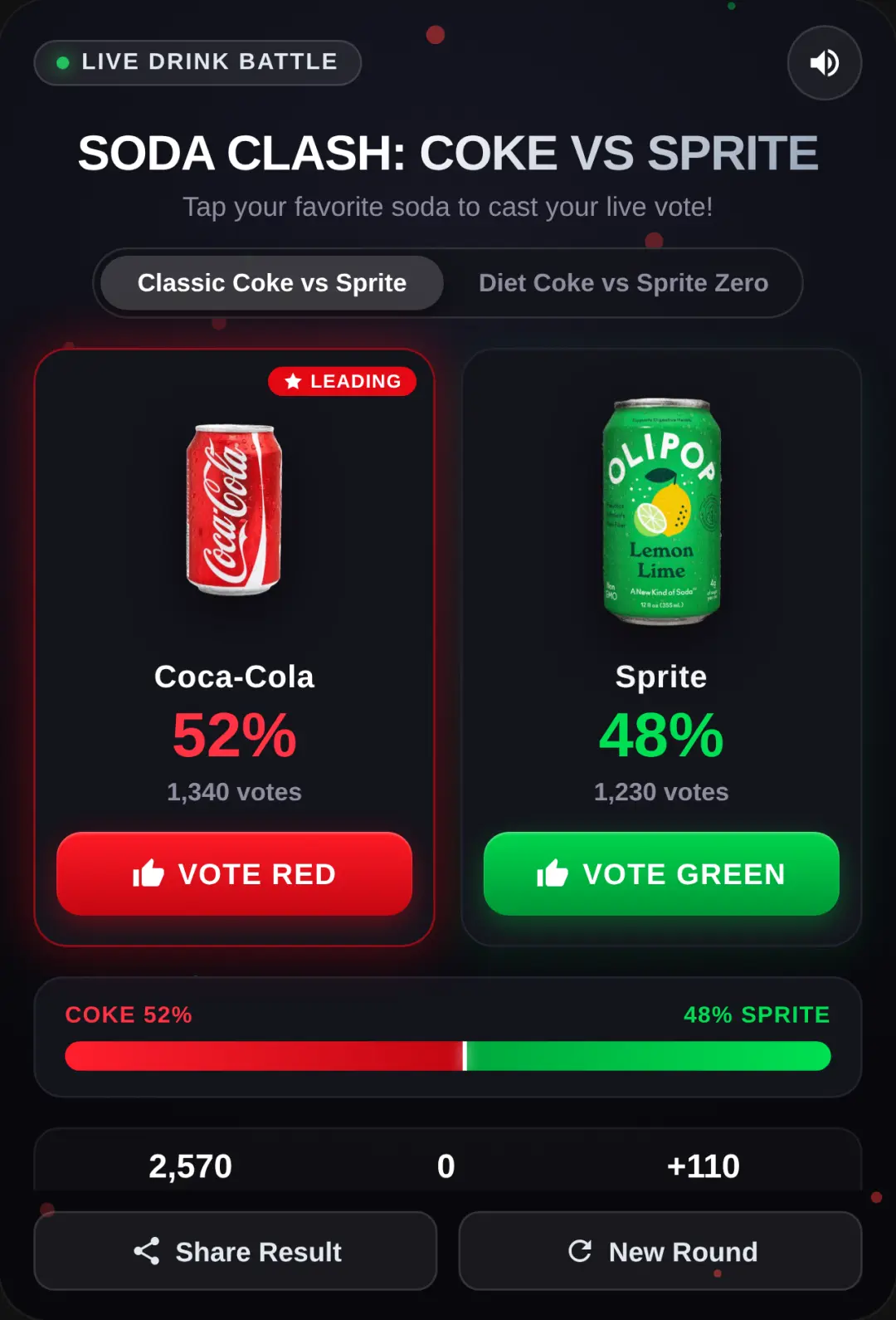 Soda Clash: Coke vs Sprite if u like coke then like and spirite then comment if both then do both cover