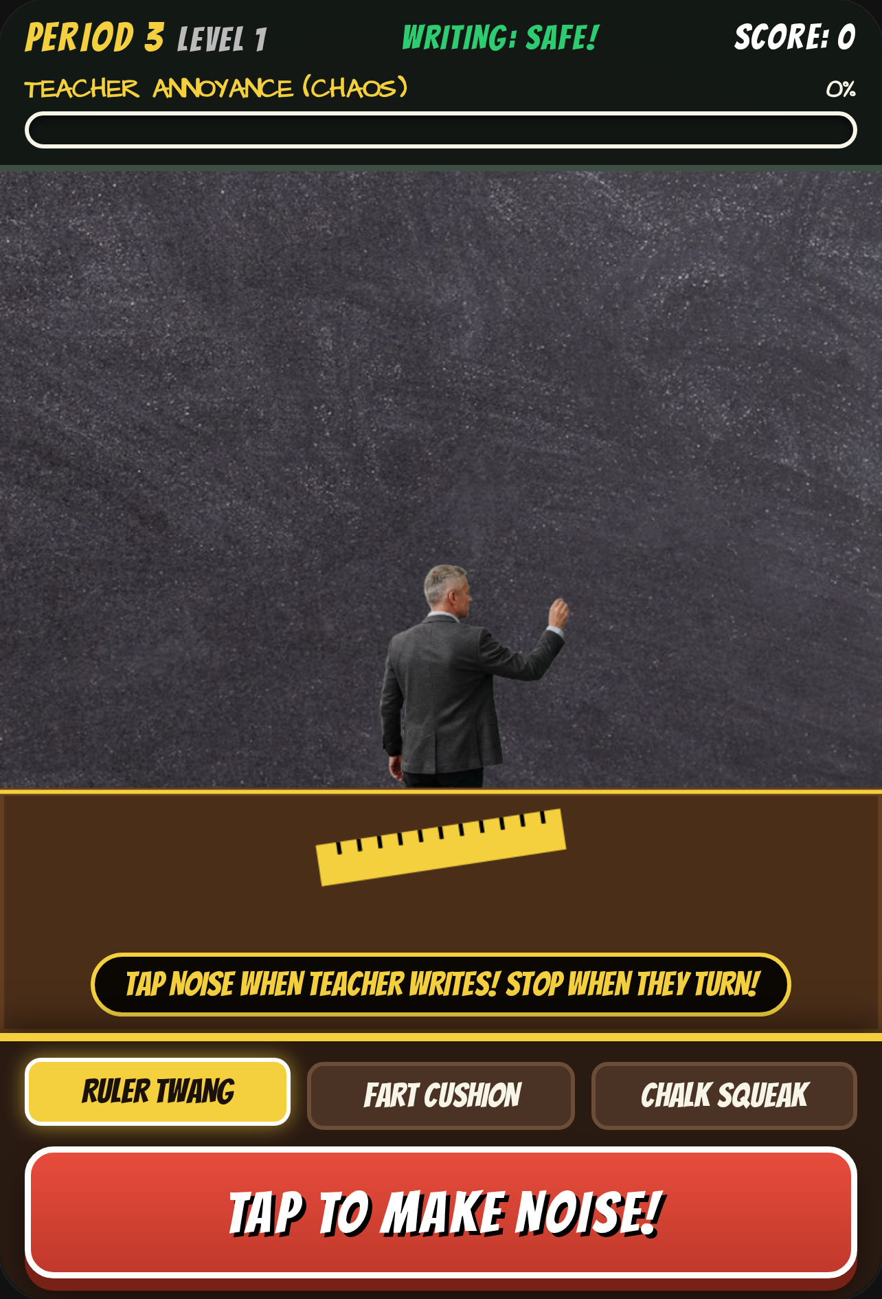 Classroom Chaos: Annoy the Teacher! cover