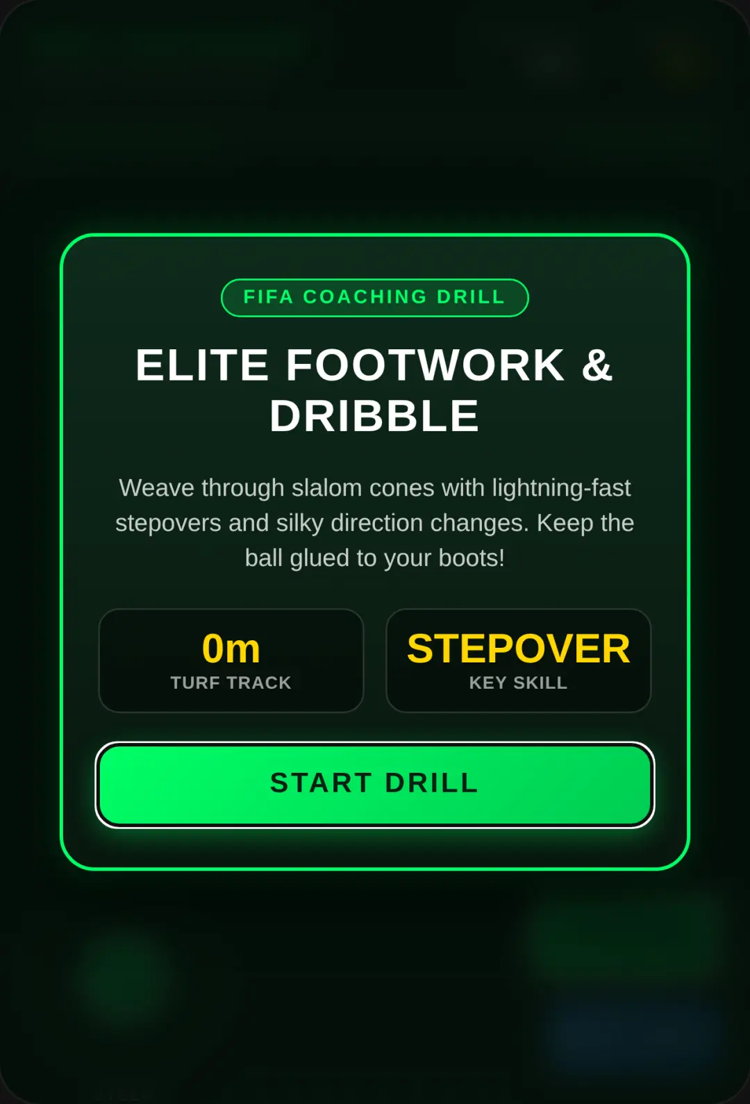 Pro Football Dribbling Master cover
