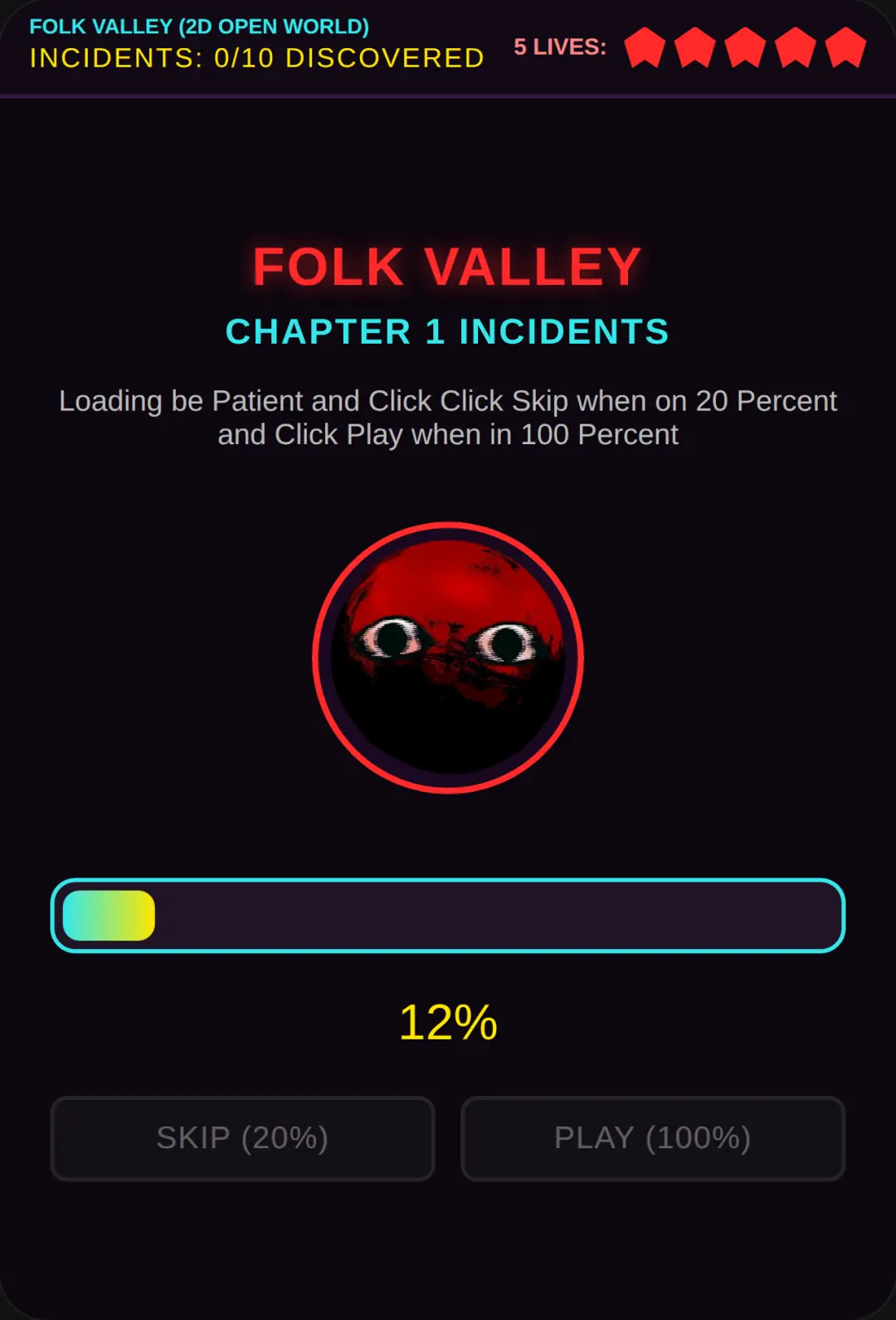 Folk Valley - Chapter 1 Incidents and Happy Endings not Horror cover