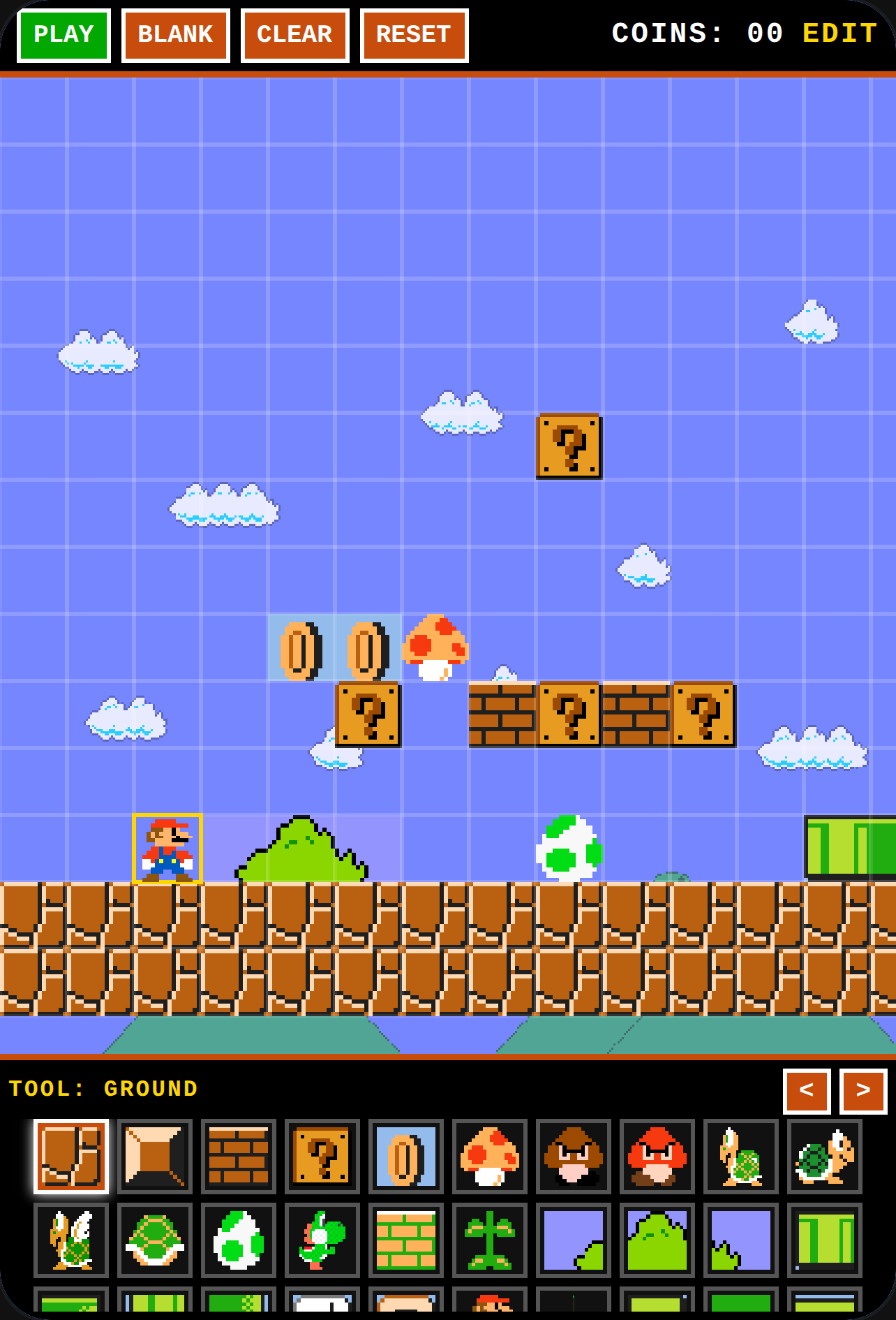 Mario NES Editor