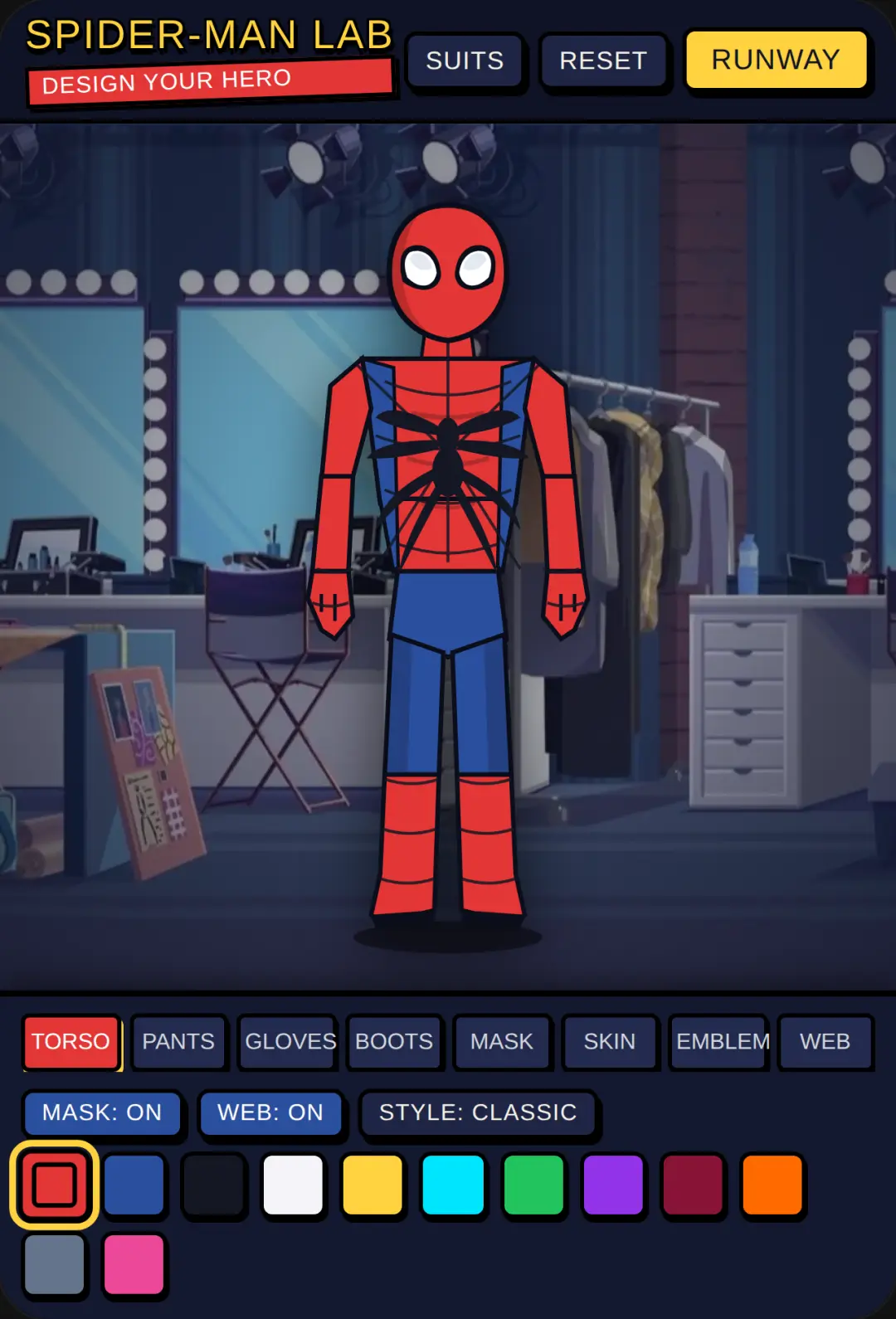 Spider-Man Suit Lab & Fashion Show cover