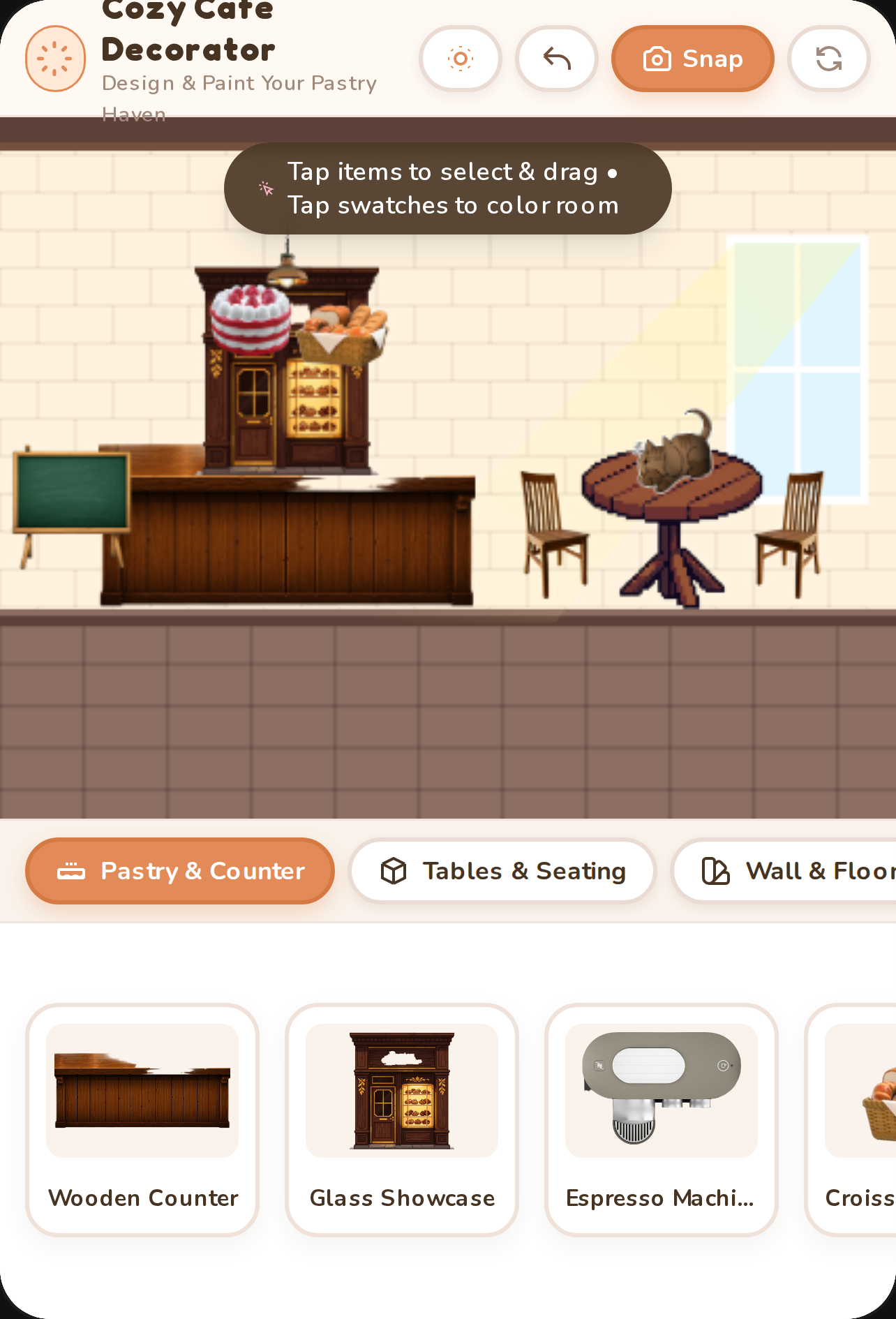 Cozy Cafe Decorator cover
