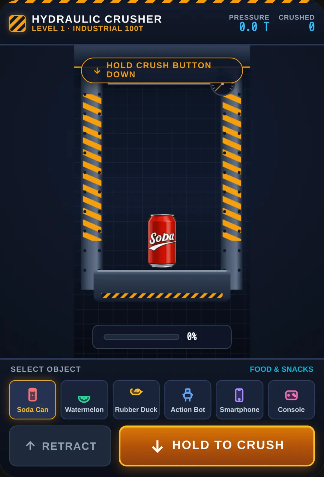 Hydraulic Press Simulator cover