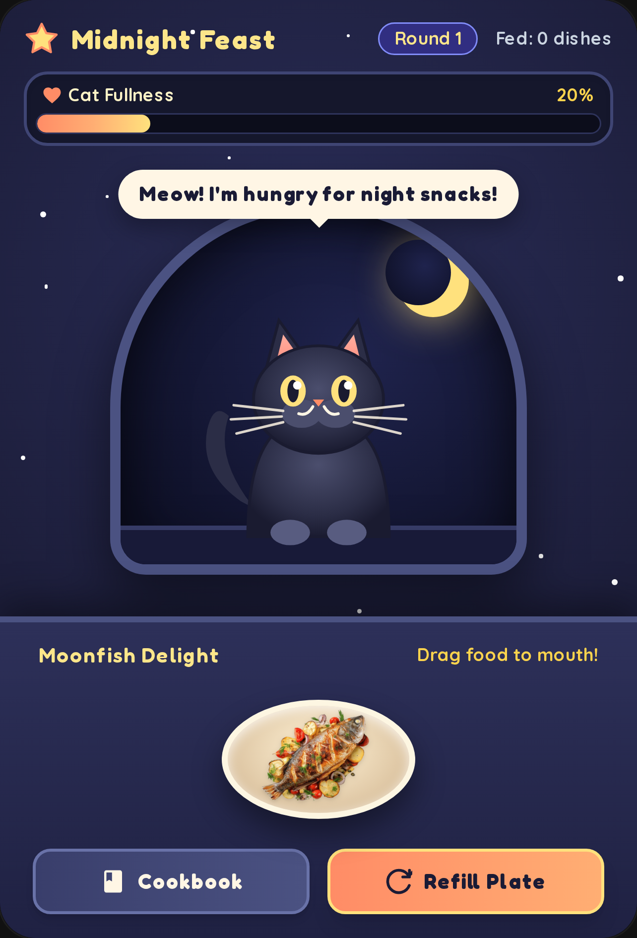 Midnight Cat Kitchen cover