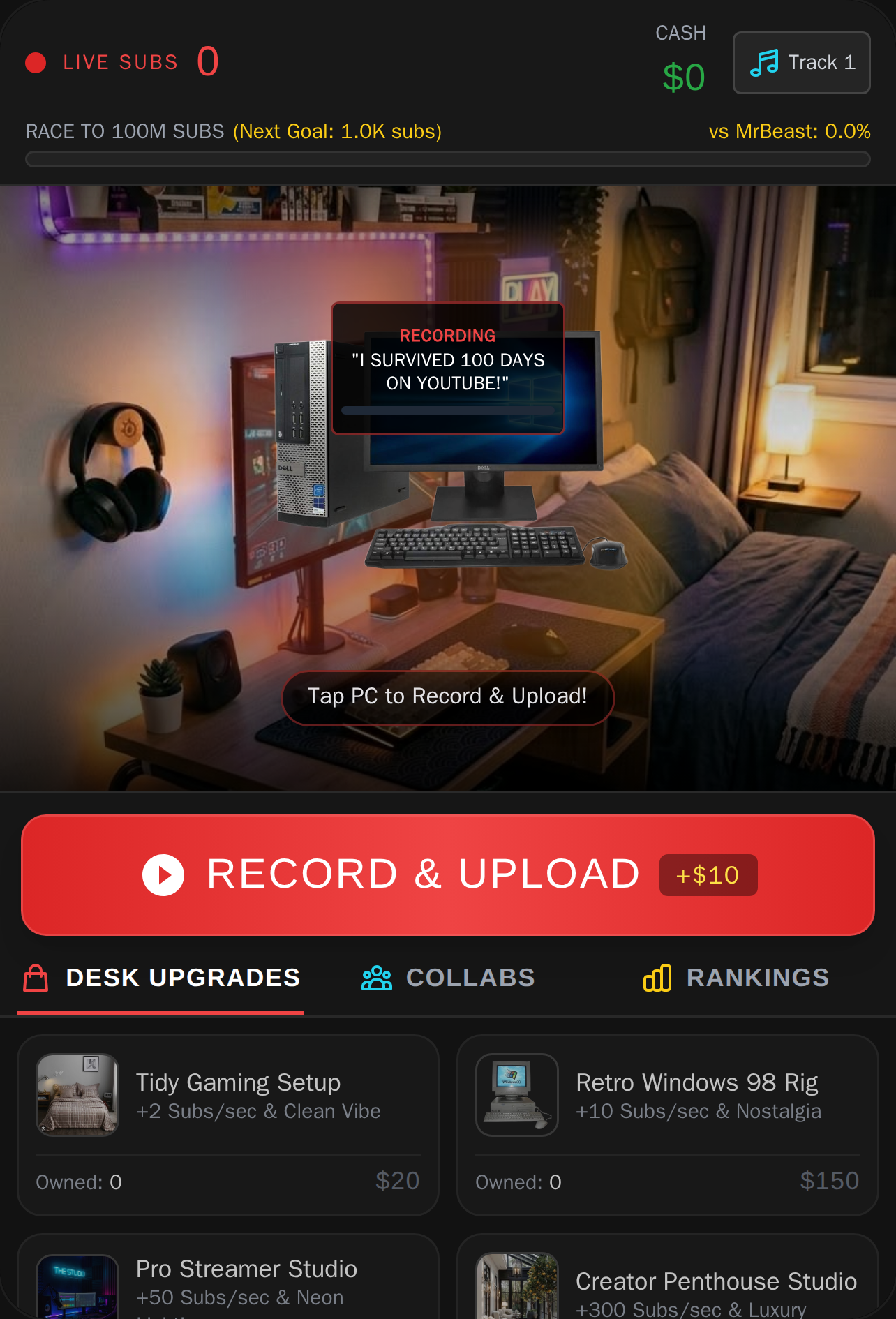 Creator Tycoon: Beat MrBeast cover