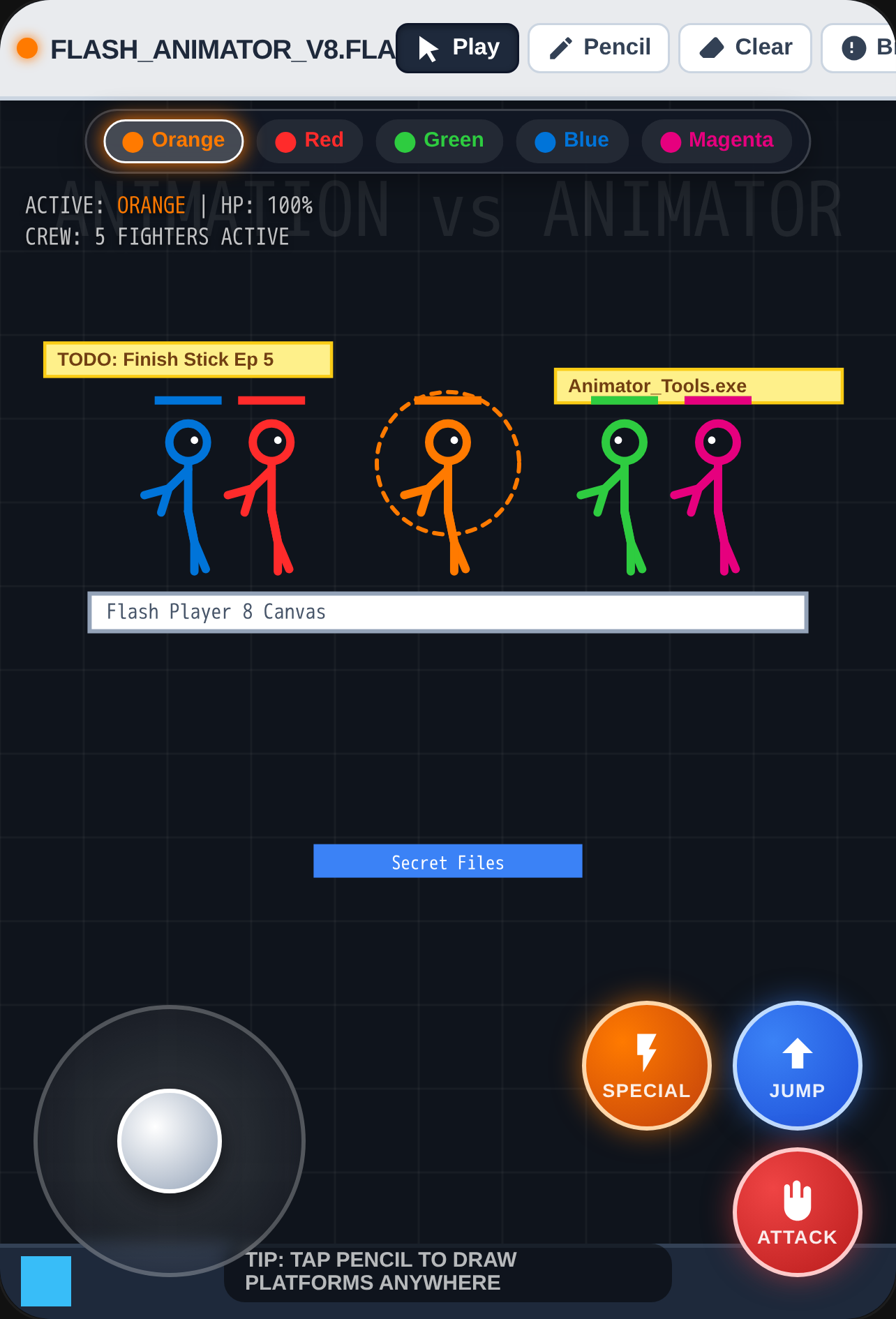 Animation vs Animator: Stick Crew Brawl cover