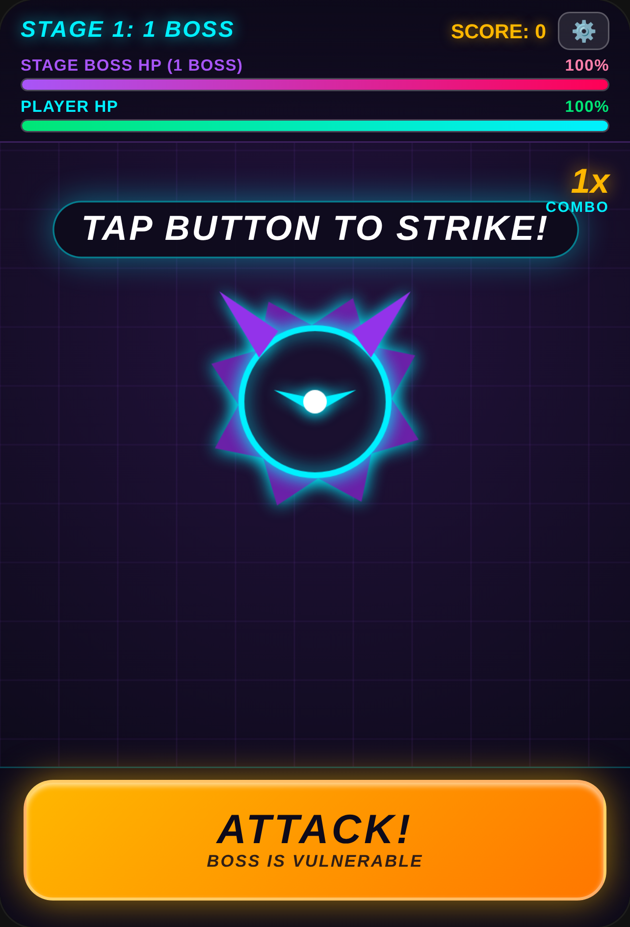 ONE-BUTTON BOSS FIGHT! cover