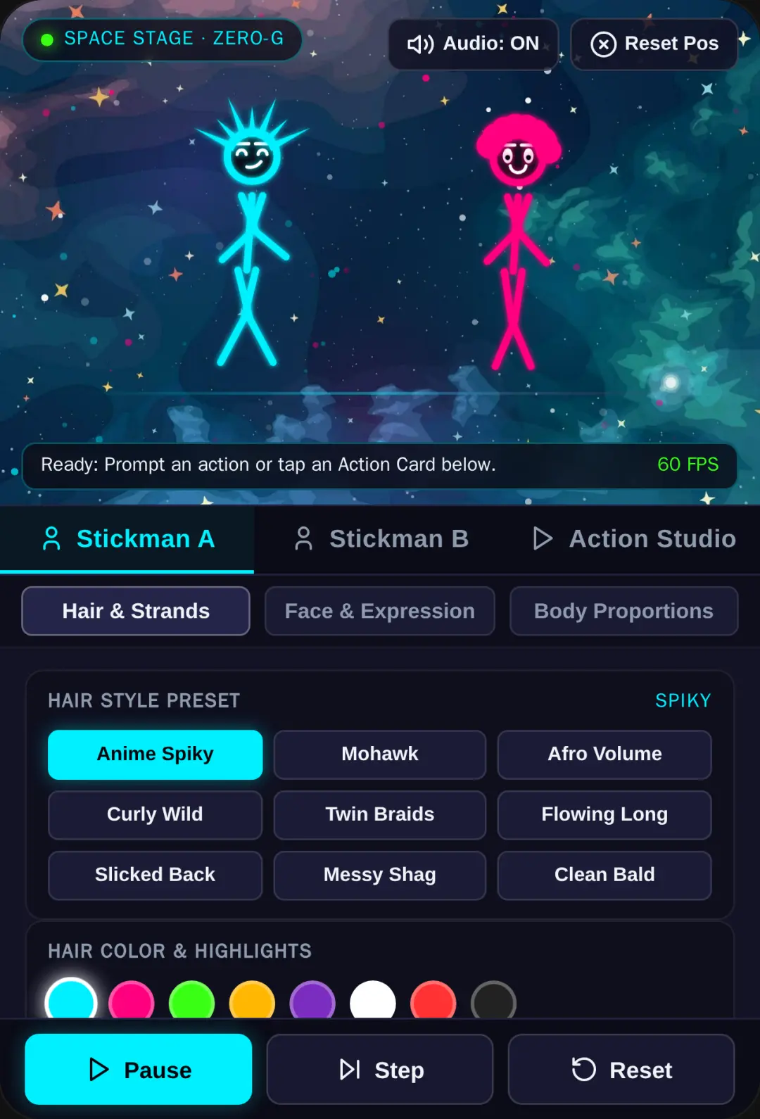 Cosmic Stickman Animator cover