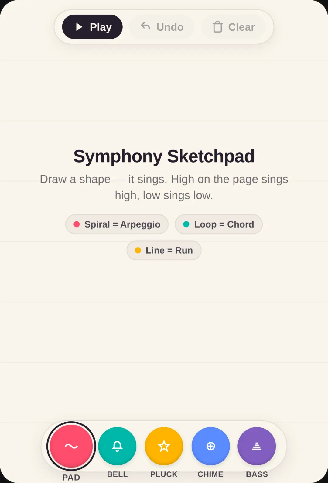 Symphony Sketchpad cover
