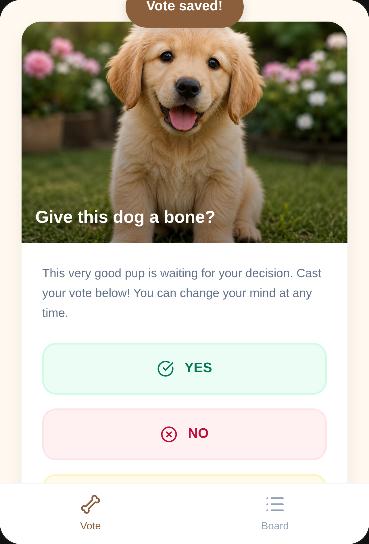 Bone Vote cover