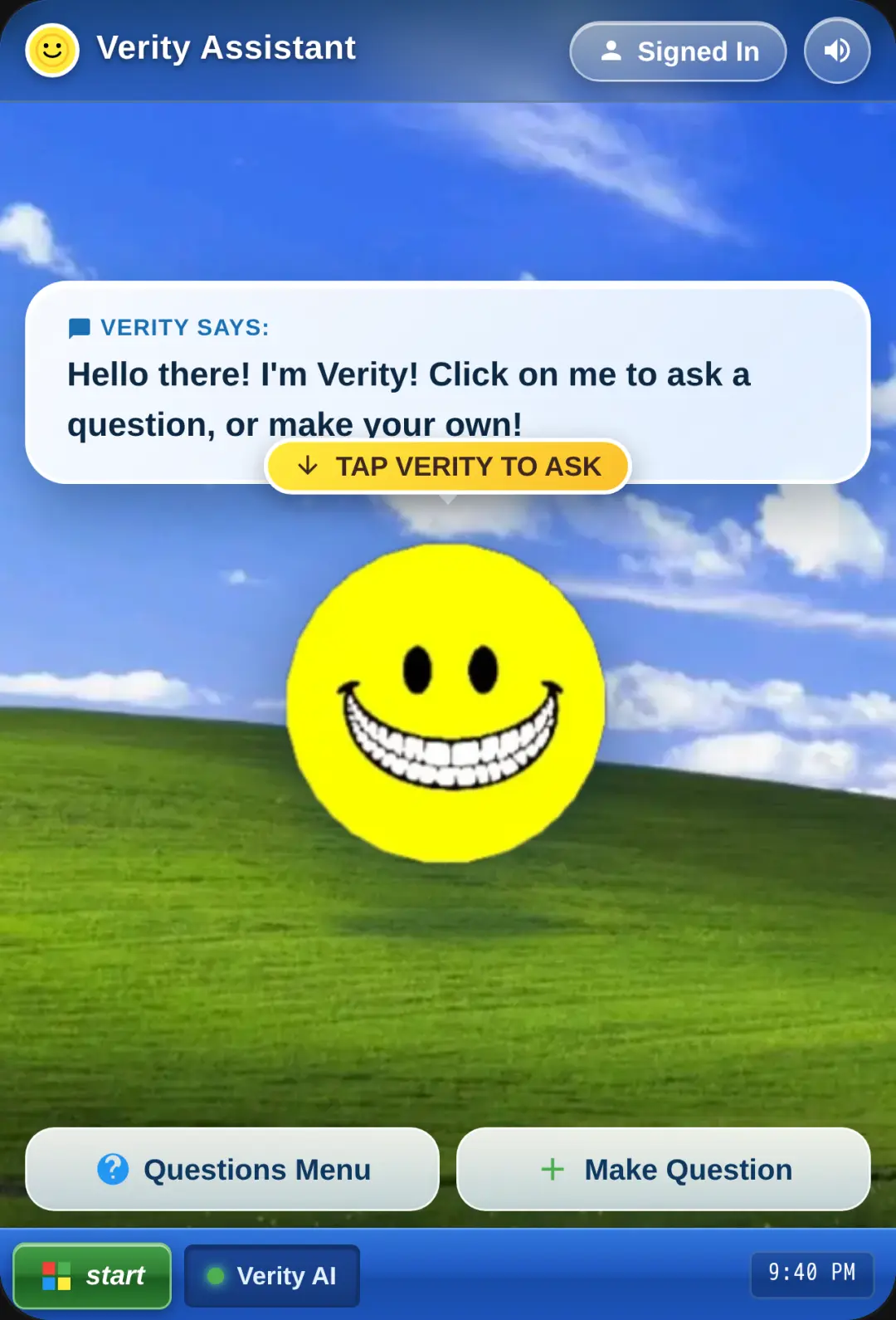 Verity - AI Desktop Assistant cover