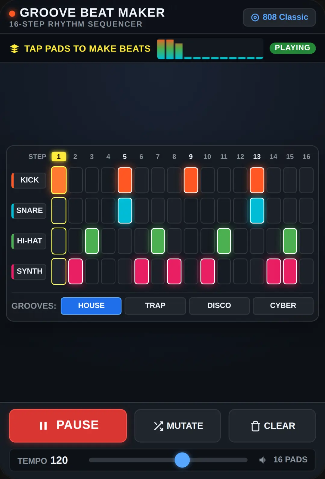 Groove Control - Beat Sequencer cover