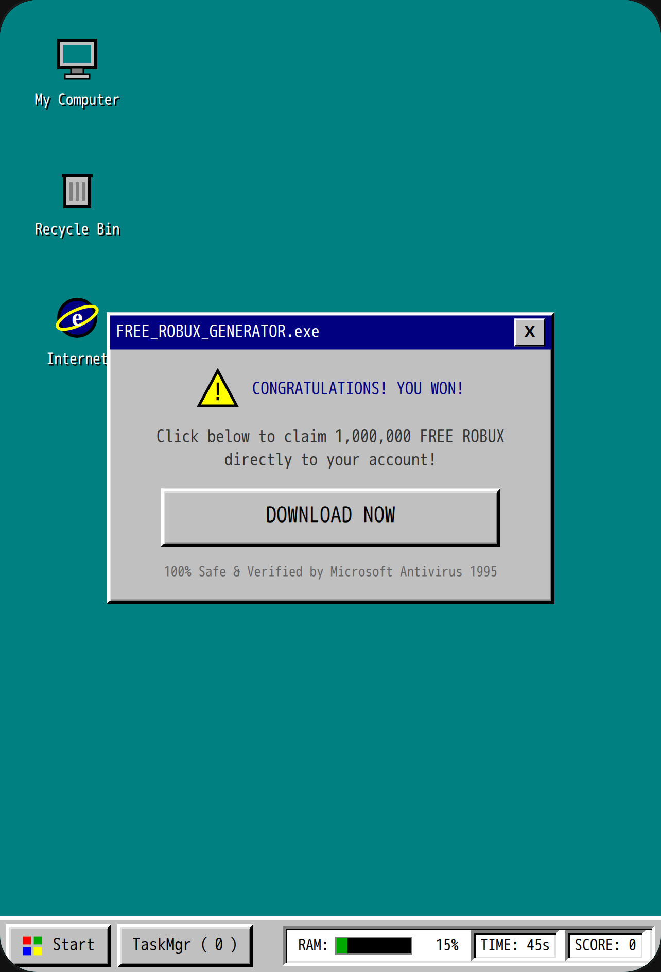 You Are An Idiot - Retro Trojan Simulator cover