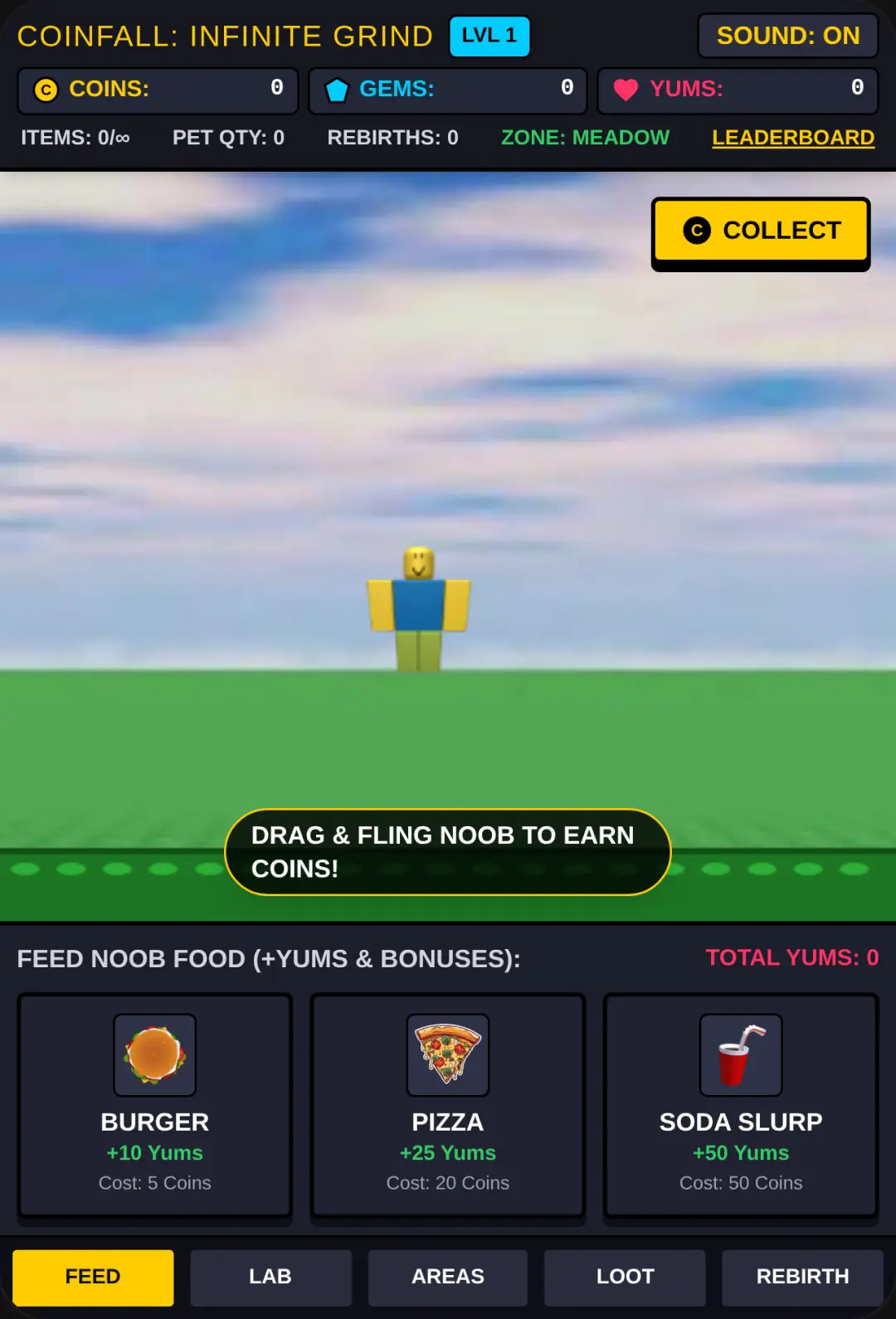 COINFALL: Noob Ragdoll Sandbox cover