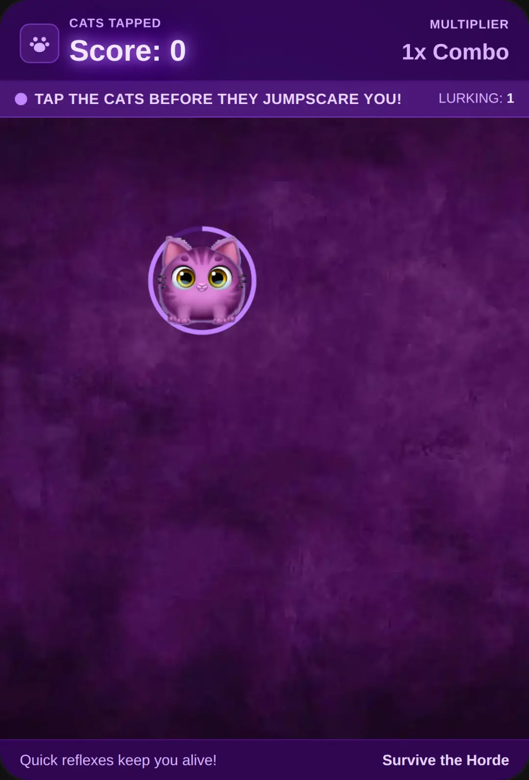 Purple Cat Jump Scare cover