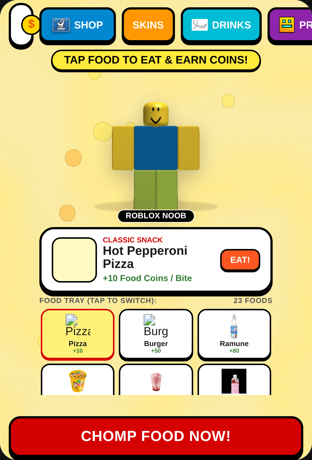 Roblox Noob Feeding Simulator cover