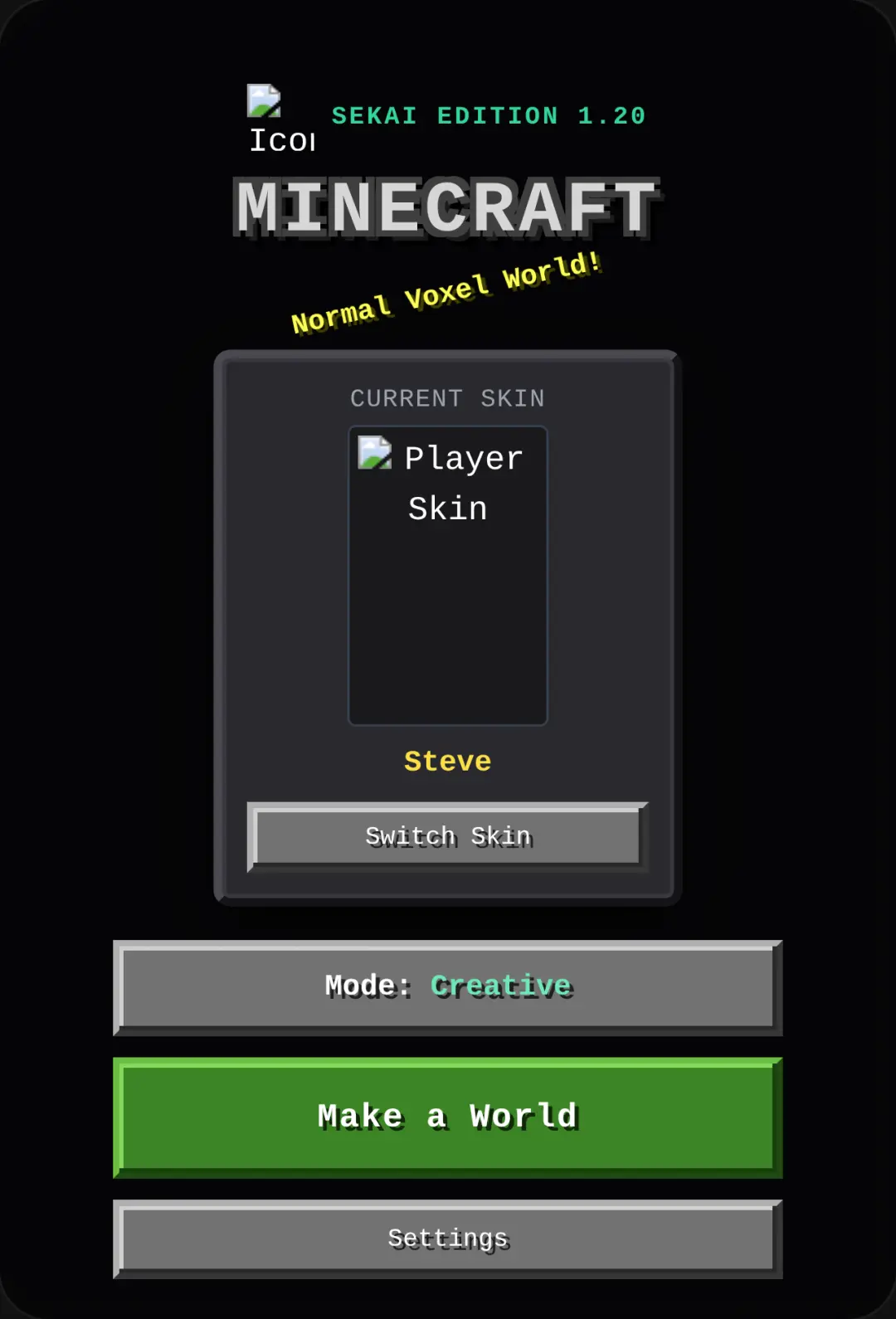 Minecraft - Sekai Edition cover