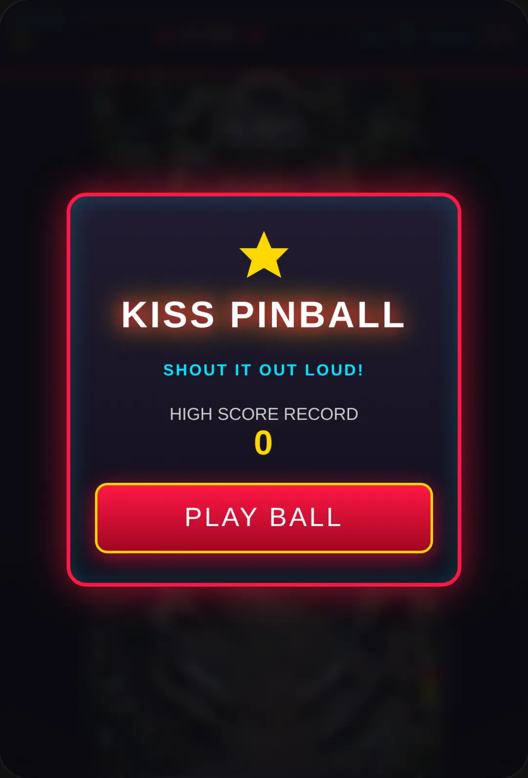 KISS Rock Pinball cover