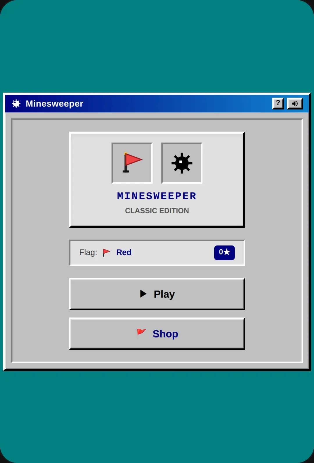 Minesweeper (First project) cover
