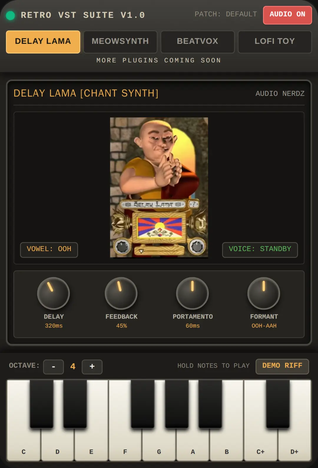 Retro VST Plugin Rack cover