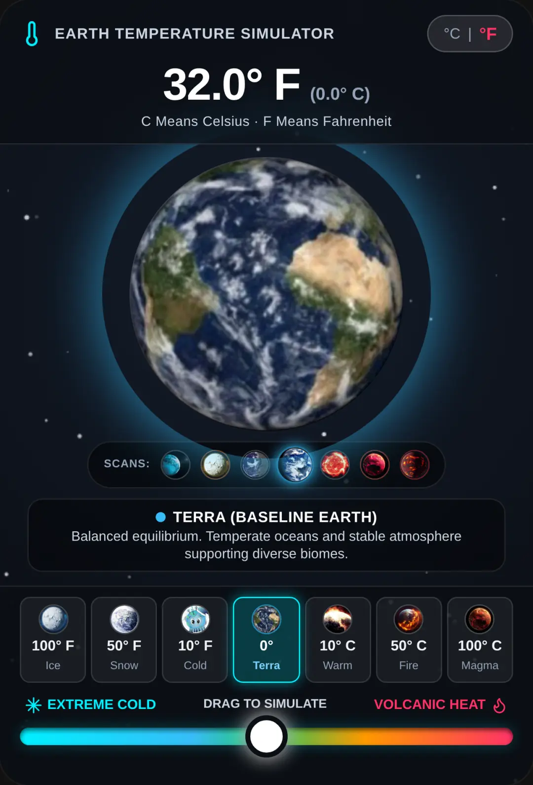 Earth Temperature Simulator cover