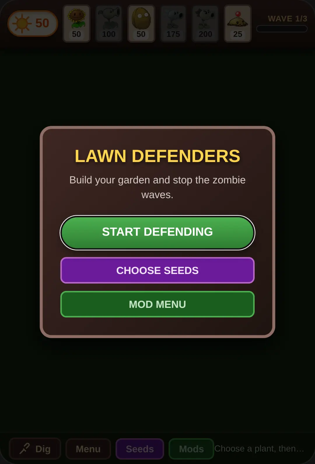 Lawn Defenders: Plants vs Zombies cover