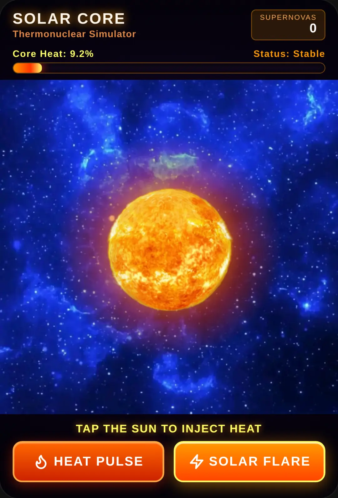 Solar Supernova Simulator cover