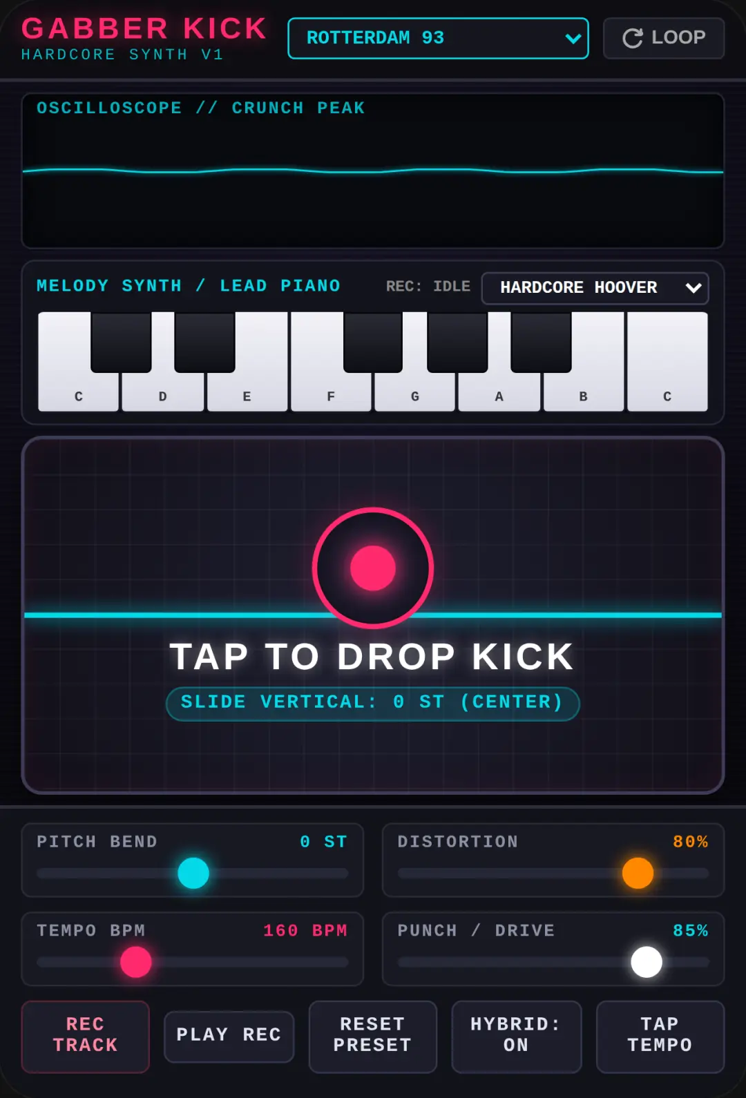 GABBER KICK - Hardcore Bass Pad cover