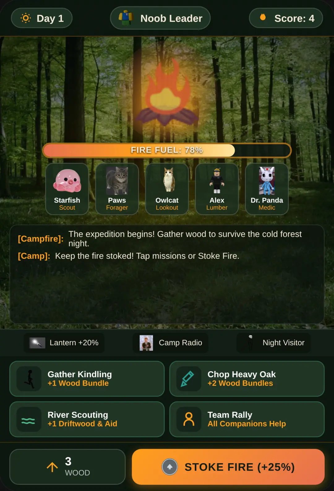 Campsite Expedition: Fire Keeper cover