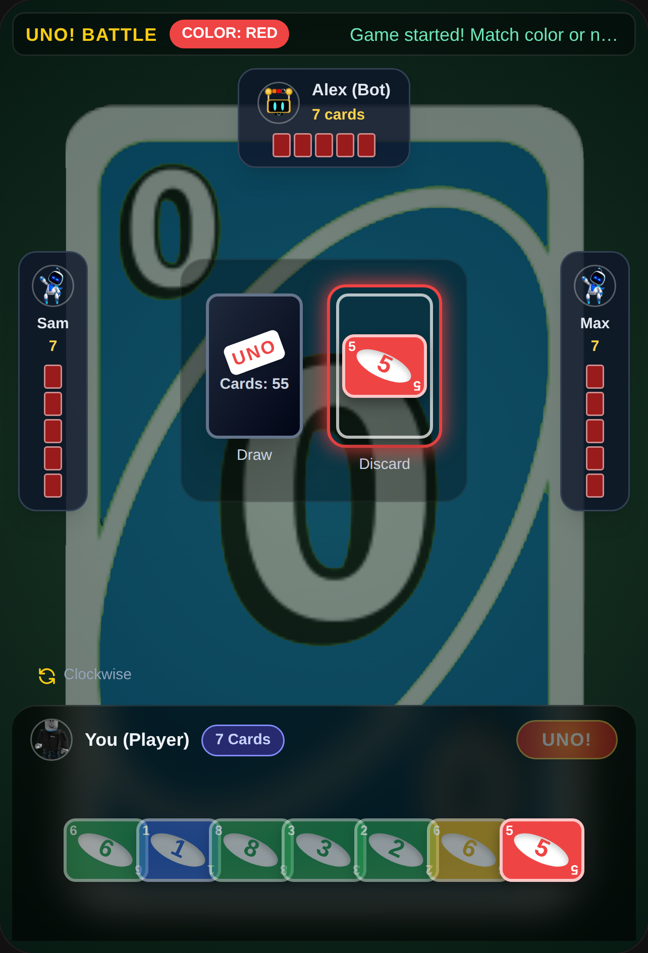 Uno Card Battle cover