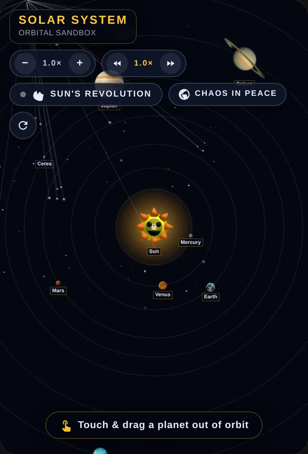 Solar System Chaos Sandbox cover