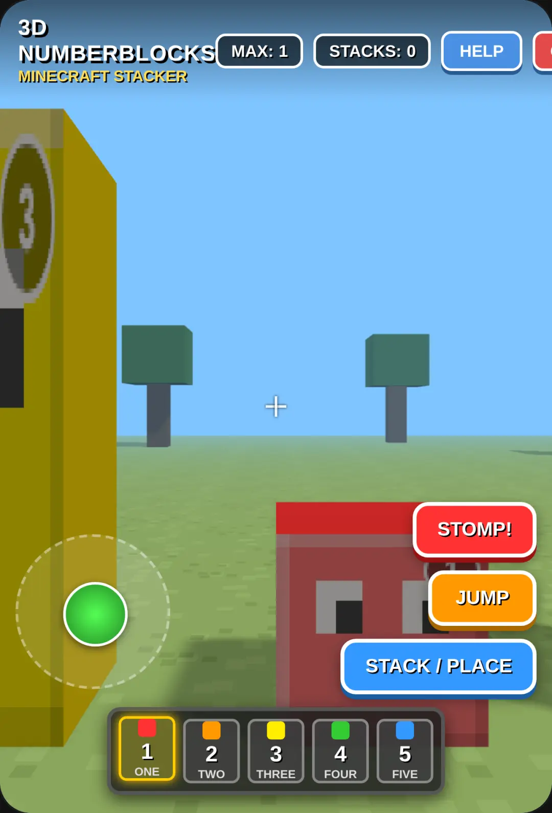 3D Numberblocks Minecraft cover