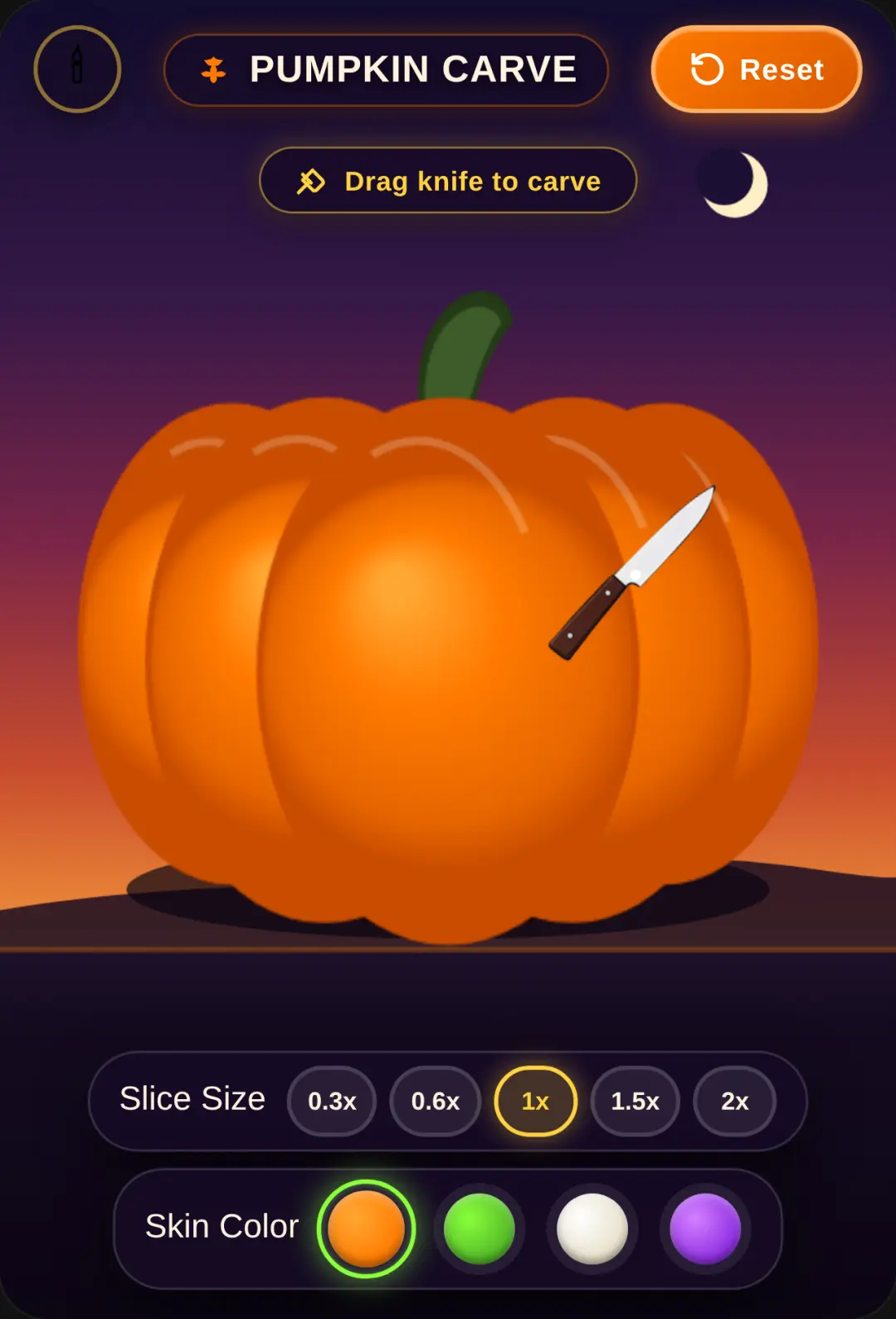 Pumpkin Carve - 2D Carving Game cover