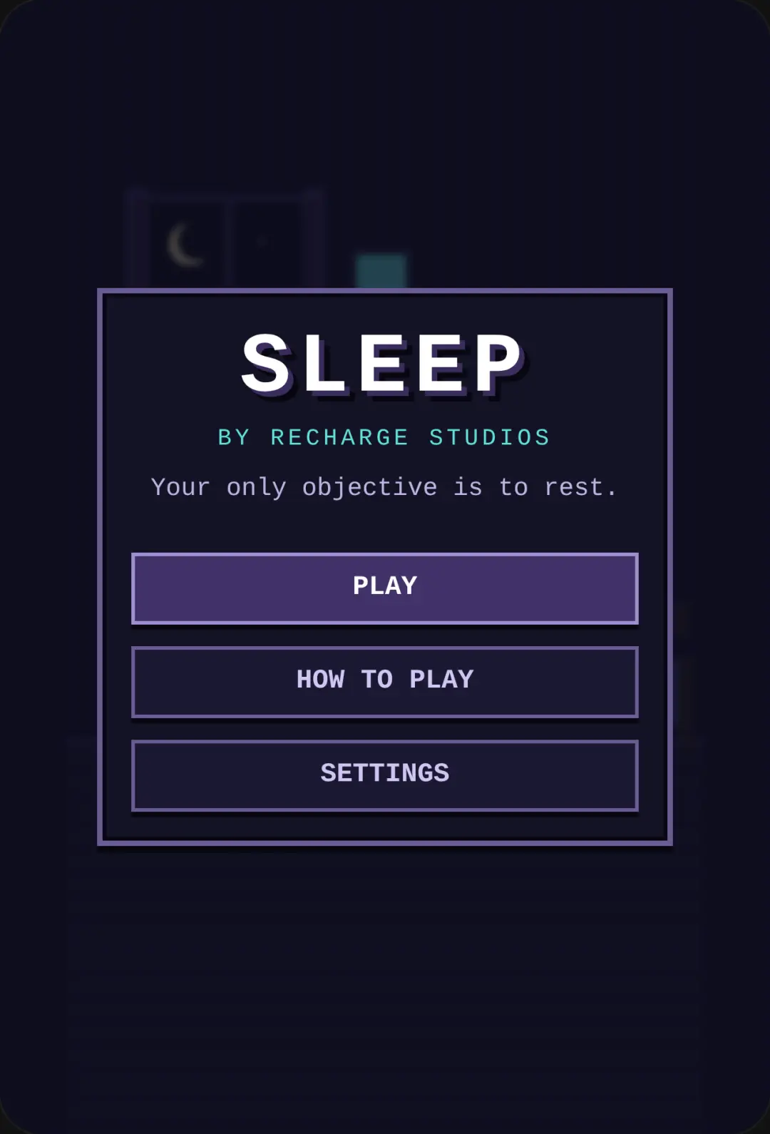 SLEEP - Recharge Studios cover