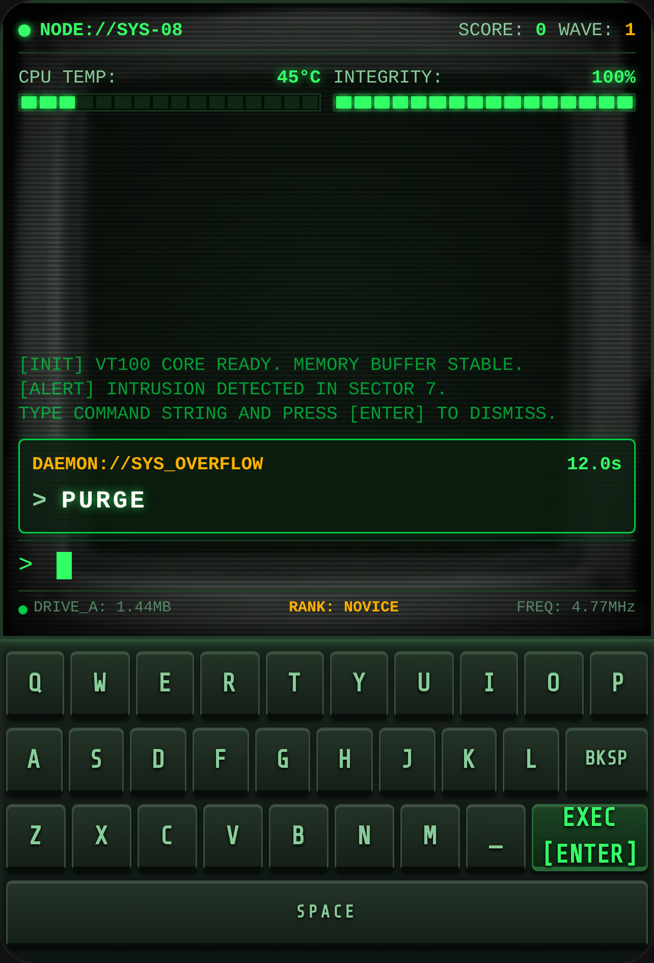 TERMINAL BREACH // KERNEL CRISIS cover