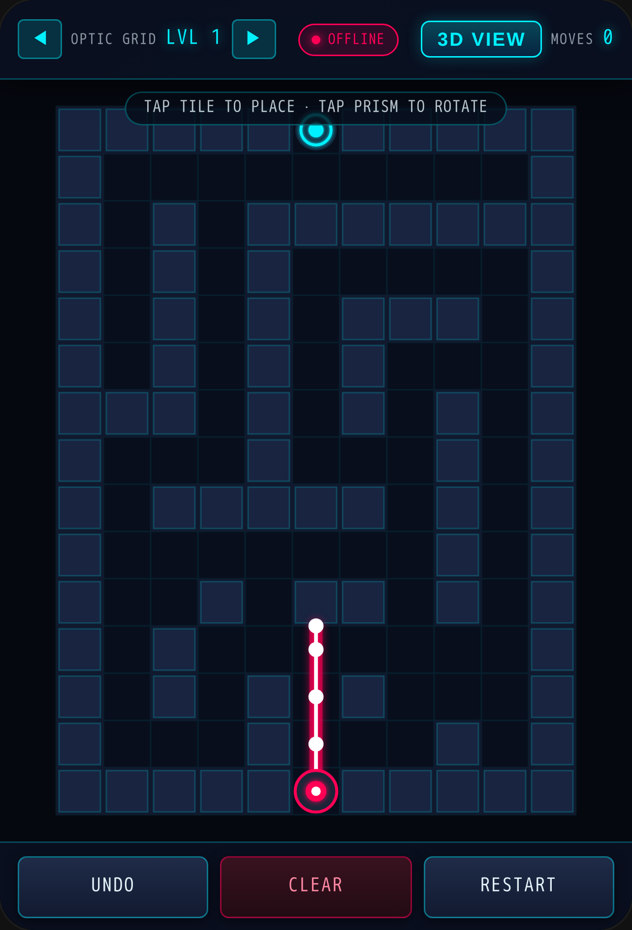 Laser Grid Puzzle cover
