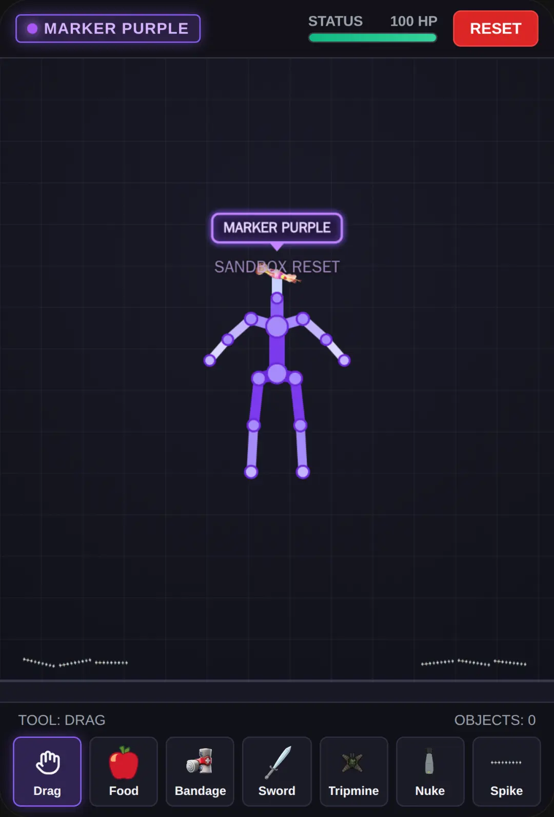 Ragdoll Sandbox: Marker Purple cover