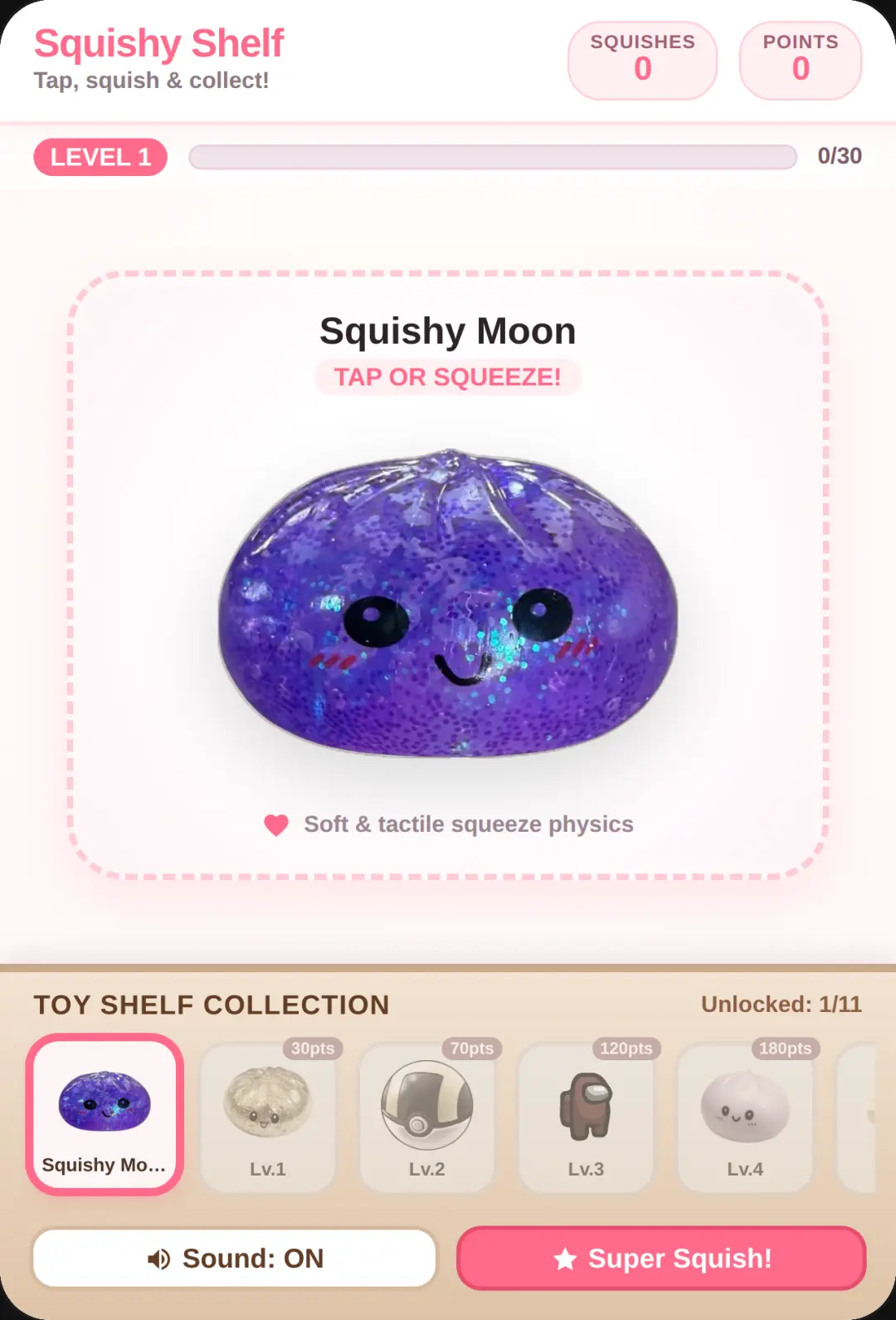 Squishy Toy Shelf cover