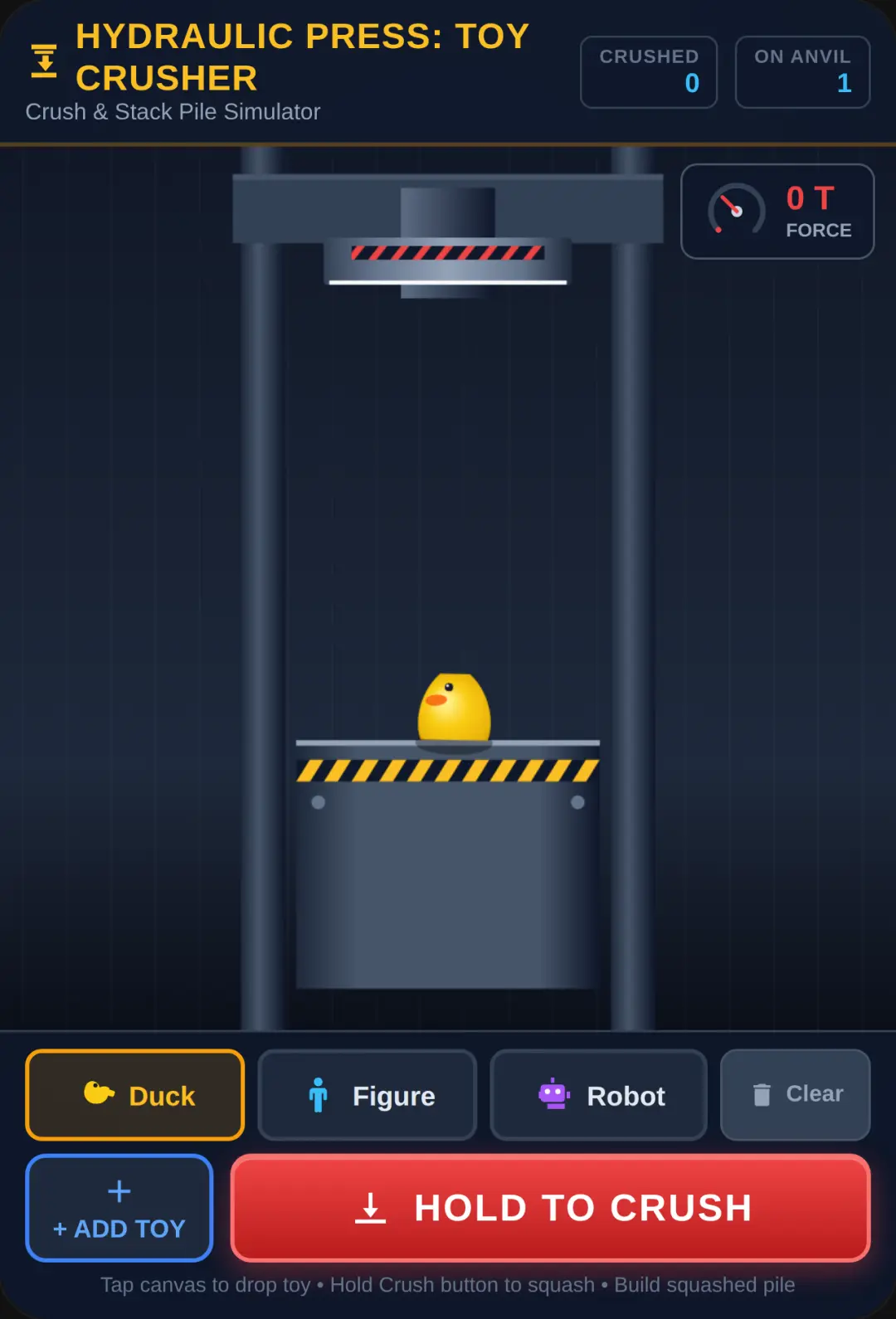 Hydraulic Press: Toy Crusher cover