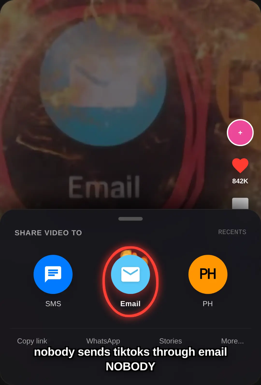 Nobody Sends TikToks Through Email cover
