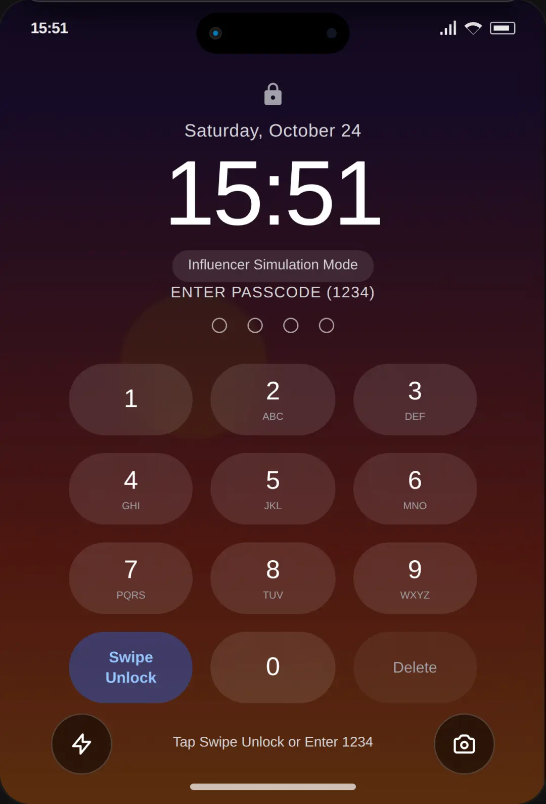 iPhone Simulator - Influencer Journey cover