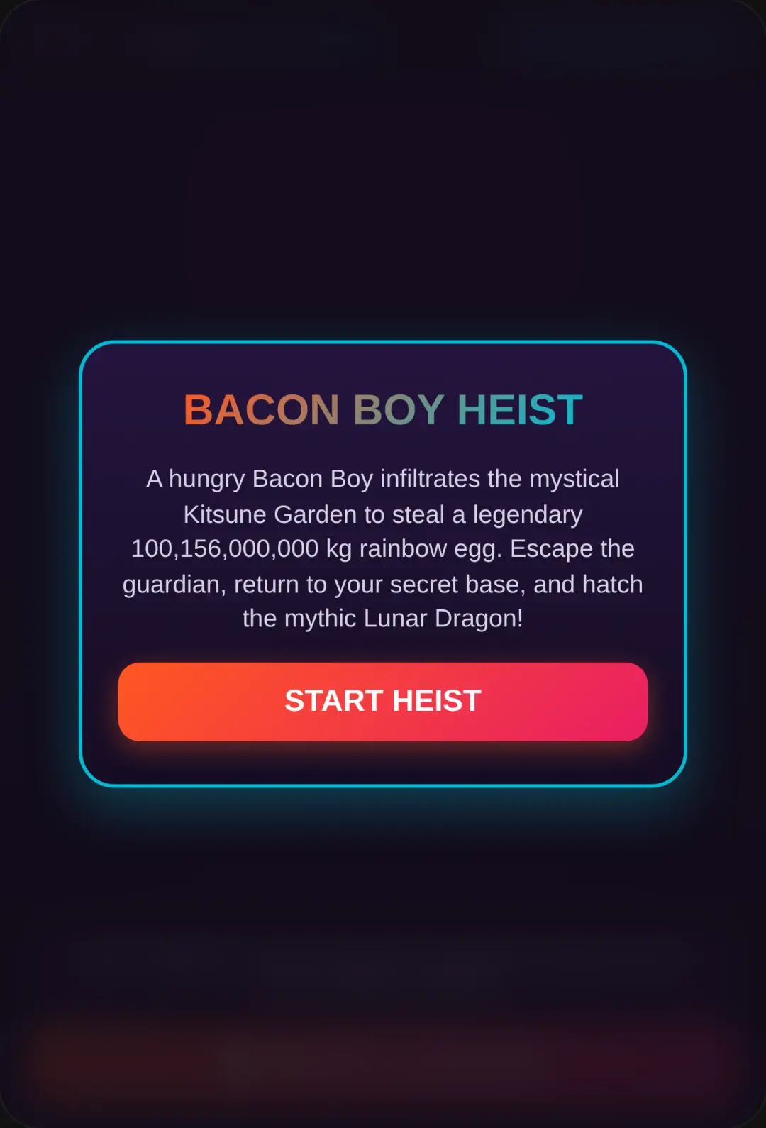 Bacon Boy & The Lunar Dragon cover