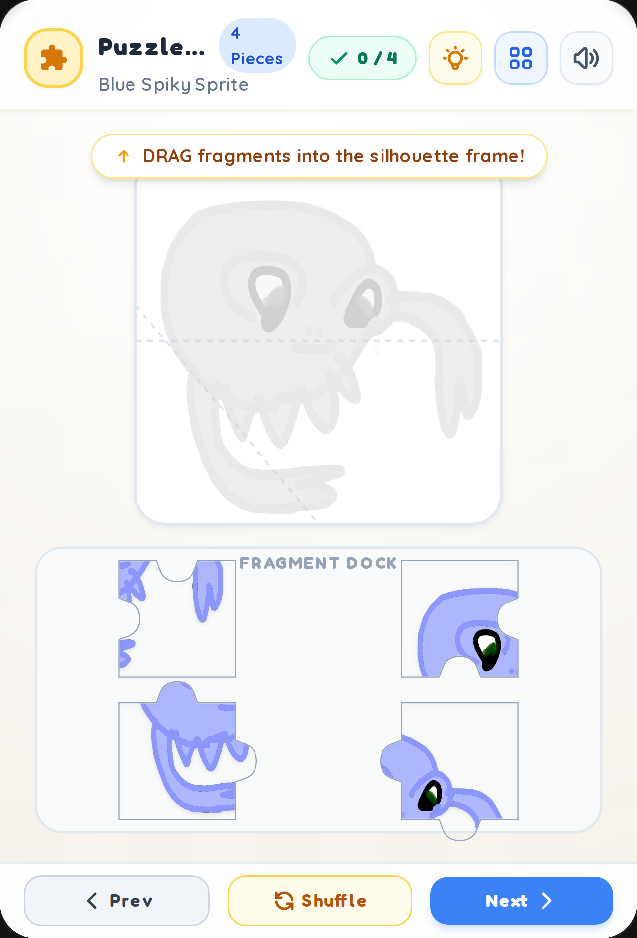 Fragment Puzzle: Creature Assembly cover