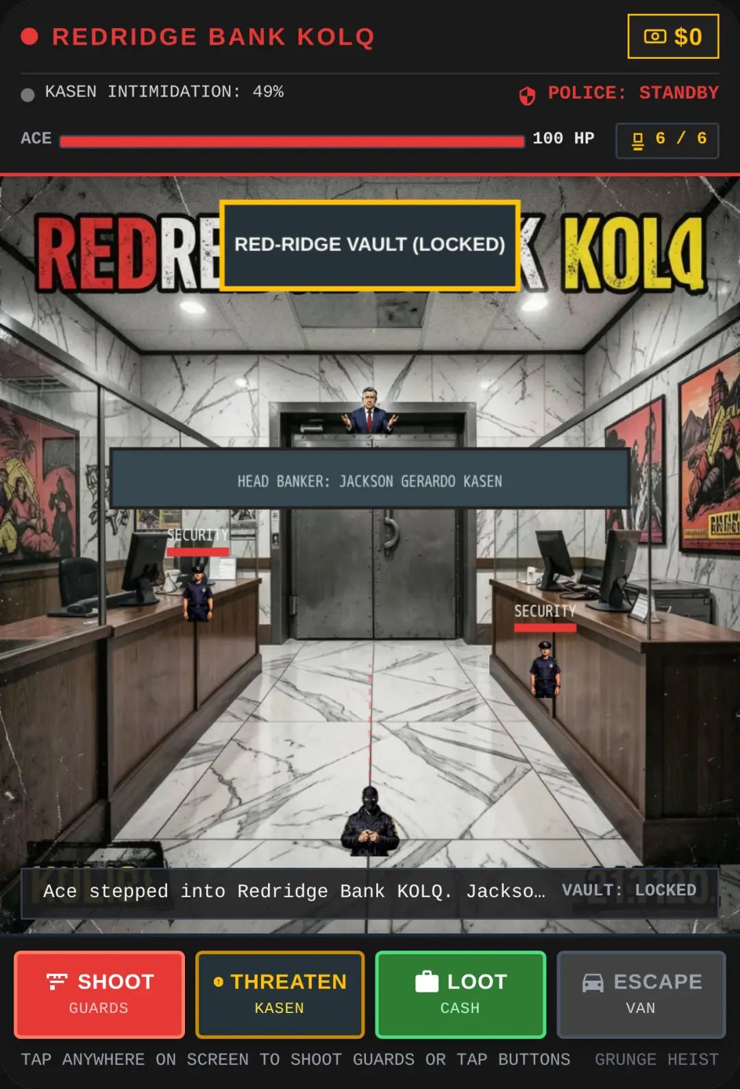 Redridge Bank KOLQ - The Heist cover