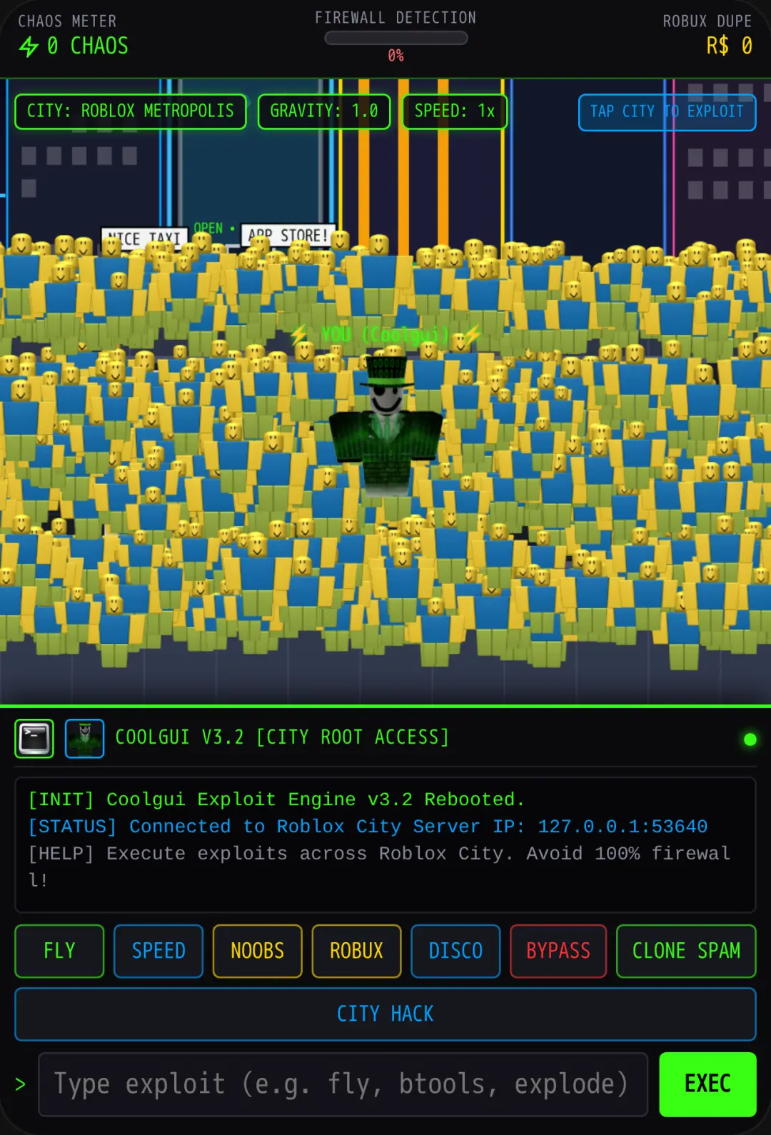 Coolgui - Roblox Hacker cover