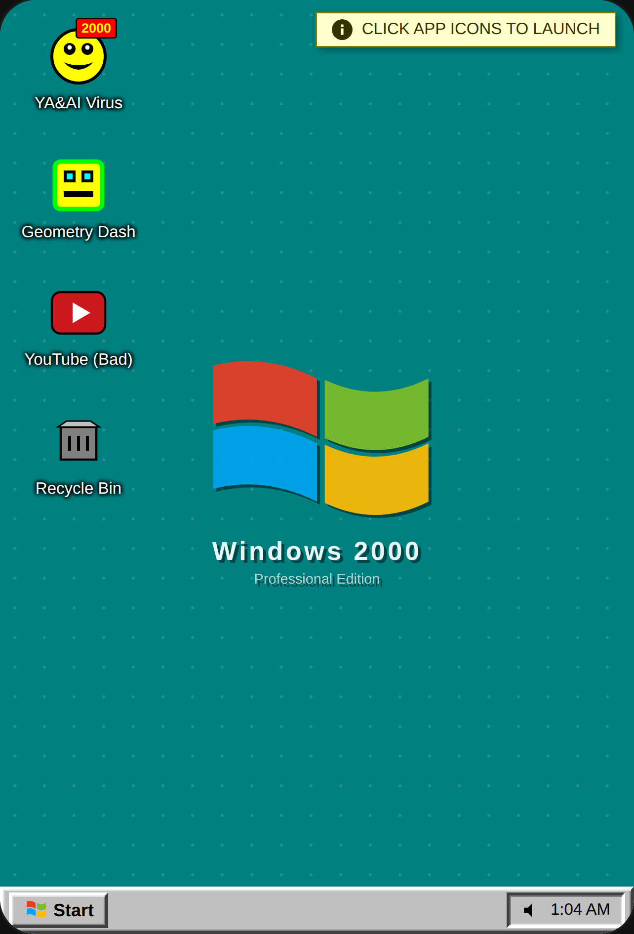 Windows 2000 - Retro Desktop cover