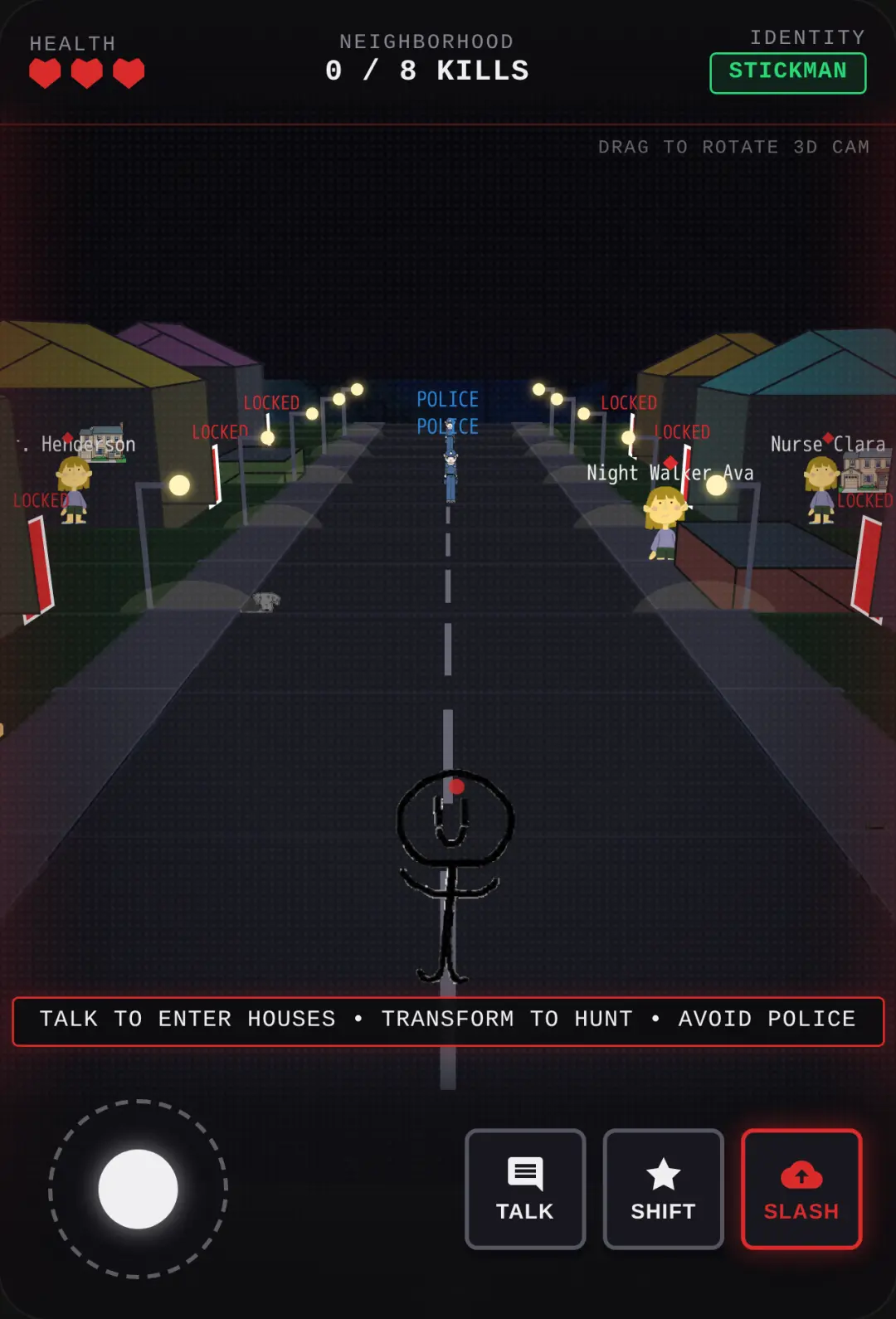 Stickman Skinwalker 3D cover