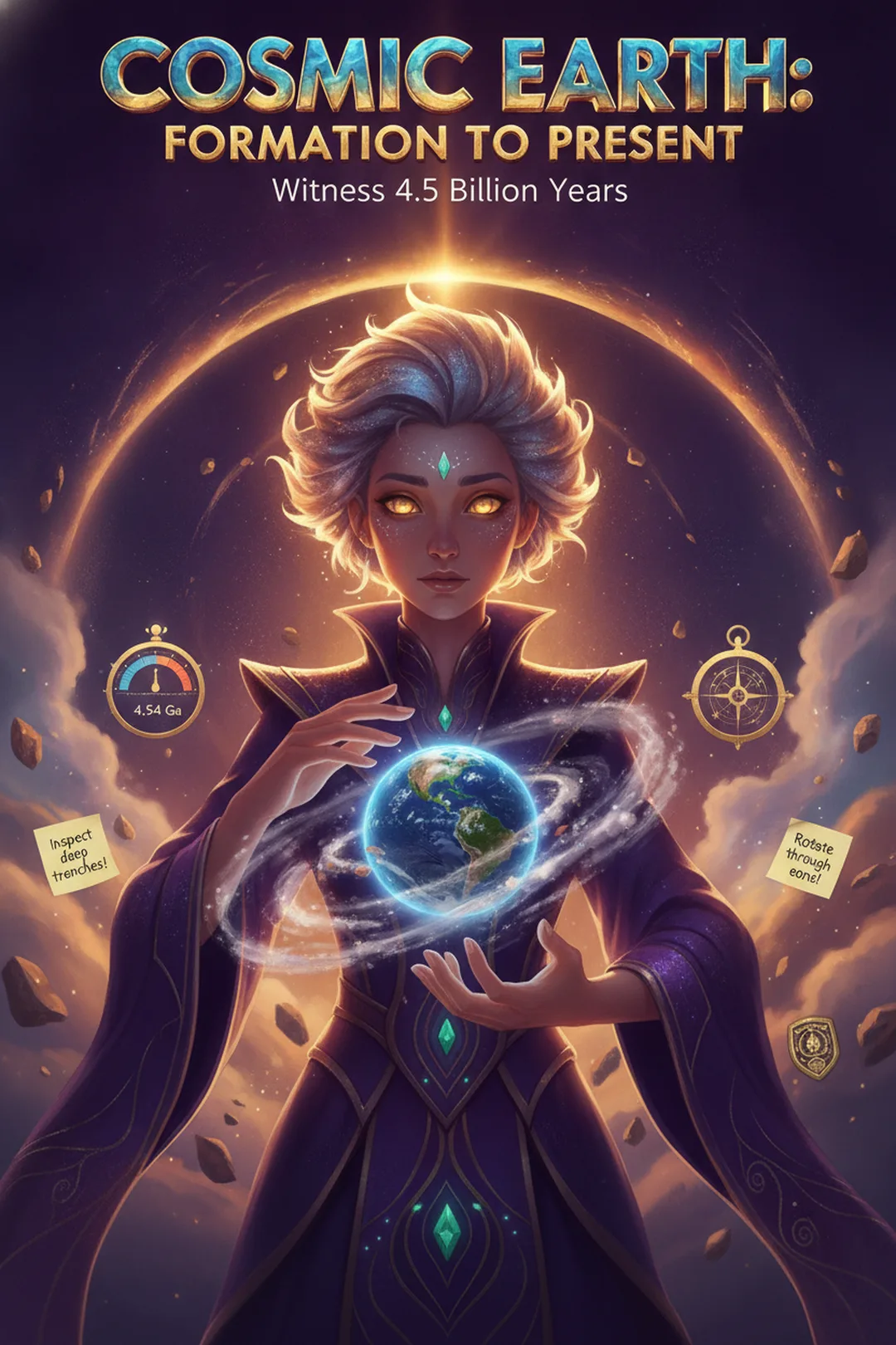 Cosmic Earth: Formation to Present cover
