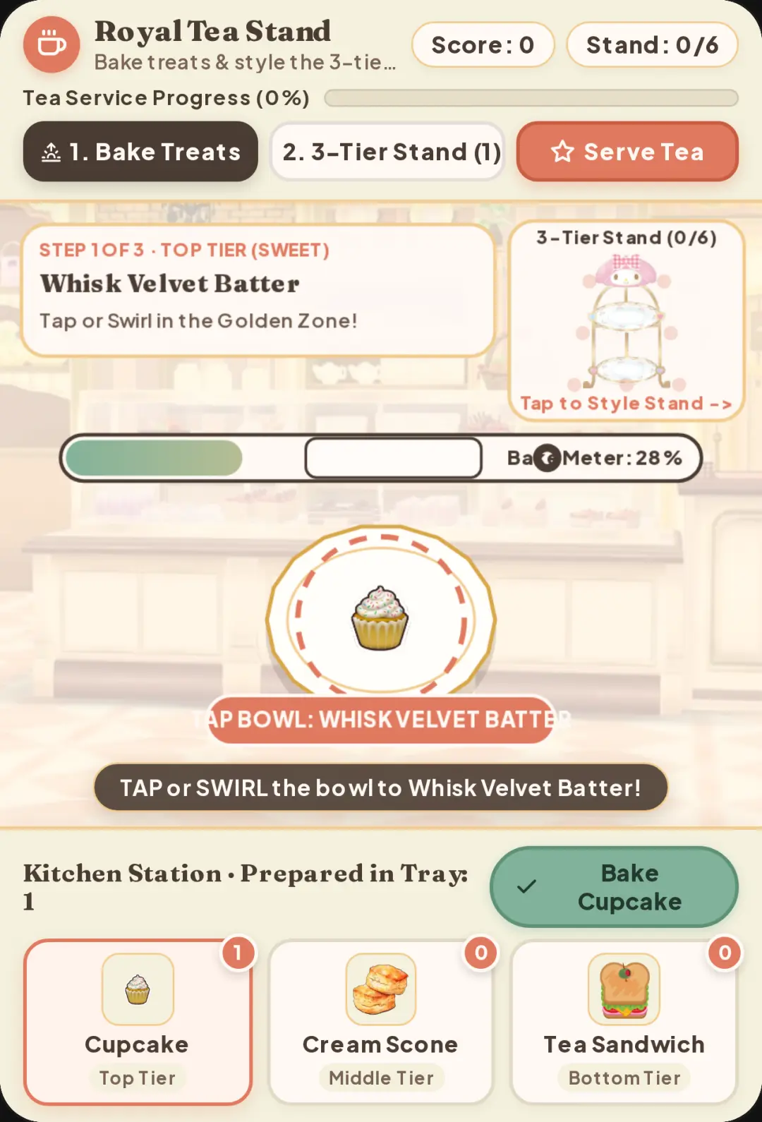 Afternoon Tea Stand — Bake & Arrange cover